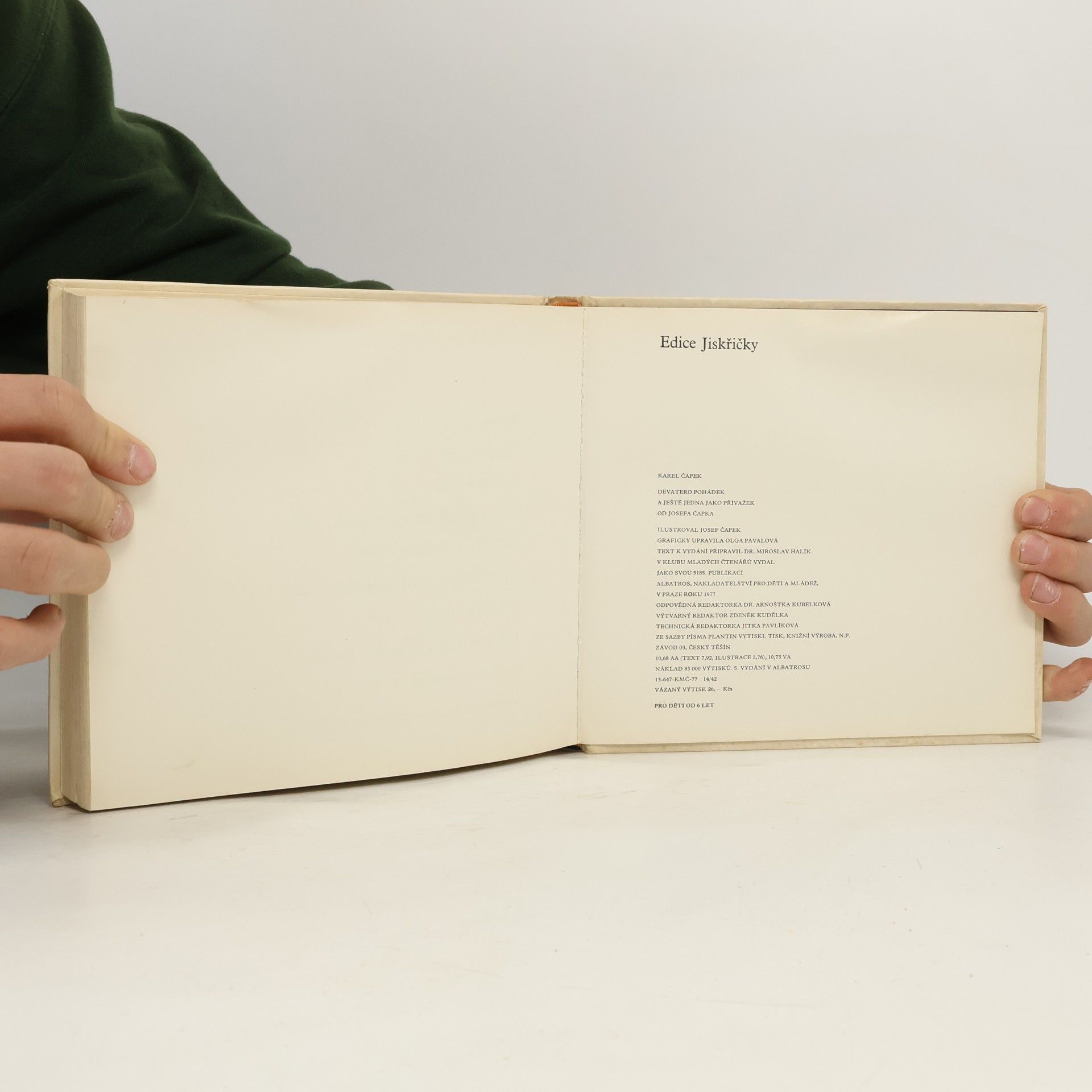 Karel Čapek Devatero pohádek