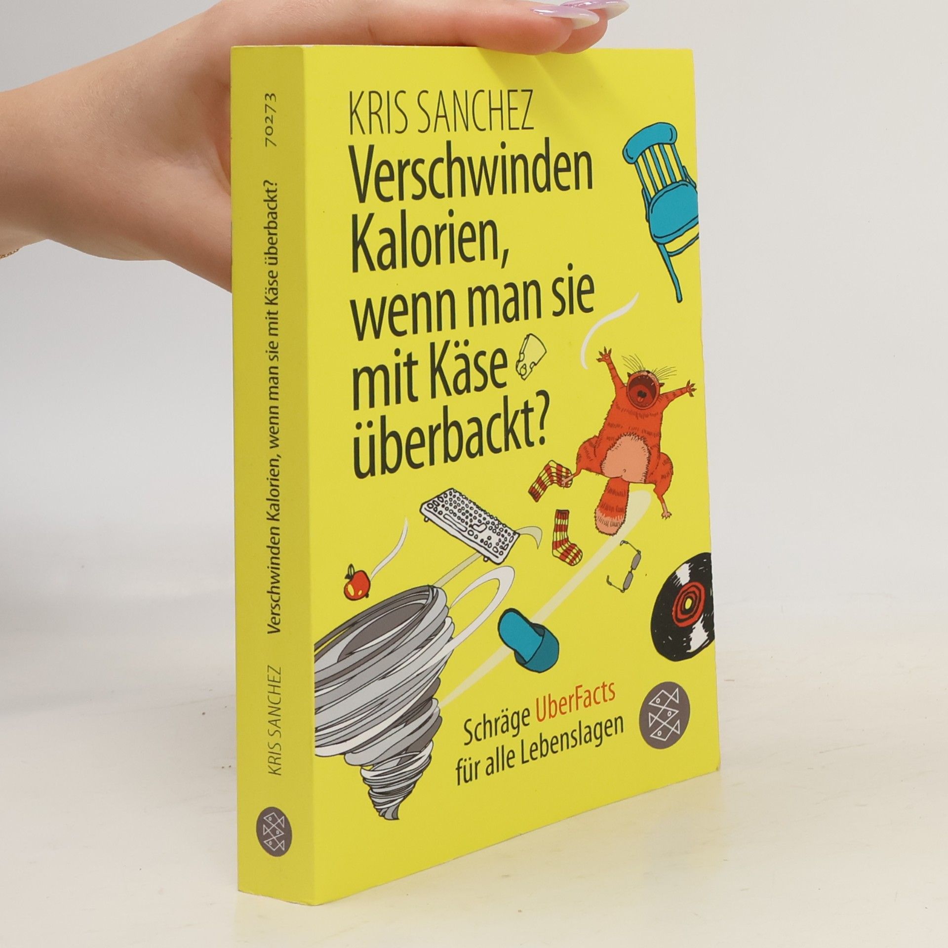 Kris Sanchez Verschwinden Kalorien, wenn man sie mit Käse überbackt?
