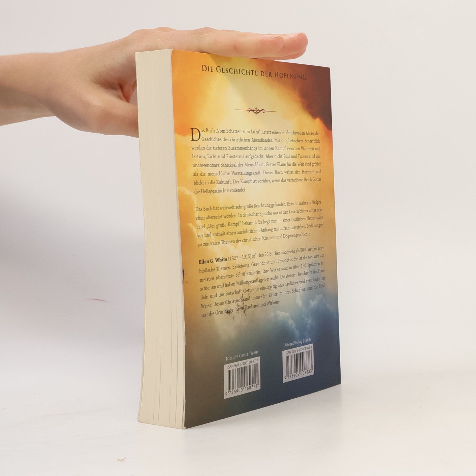 Ellen G. White Vom Schatten zum Licht