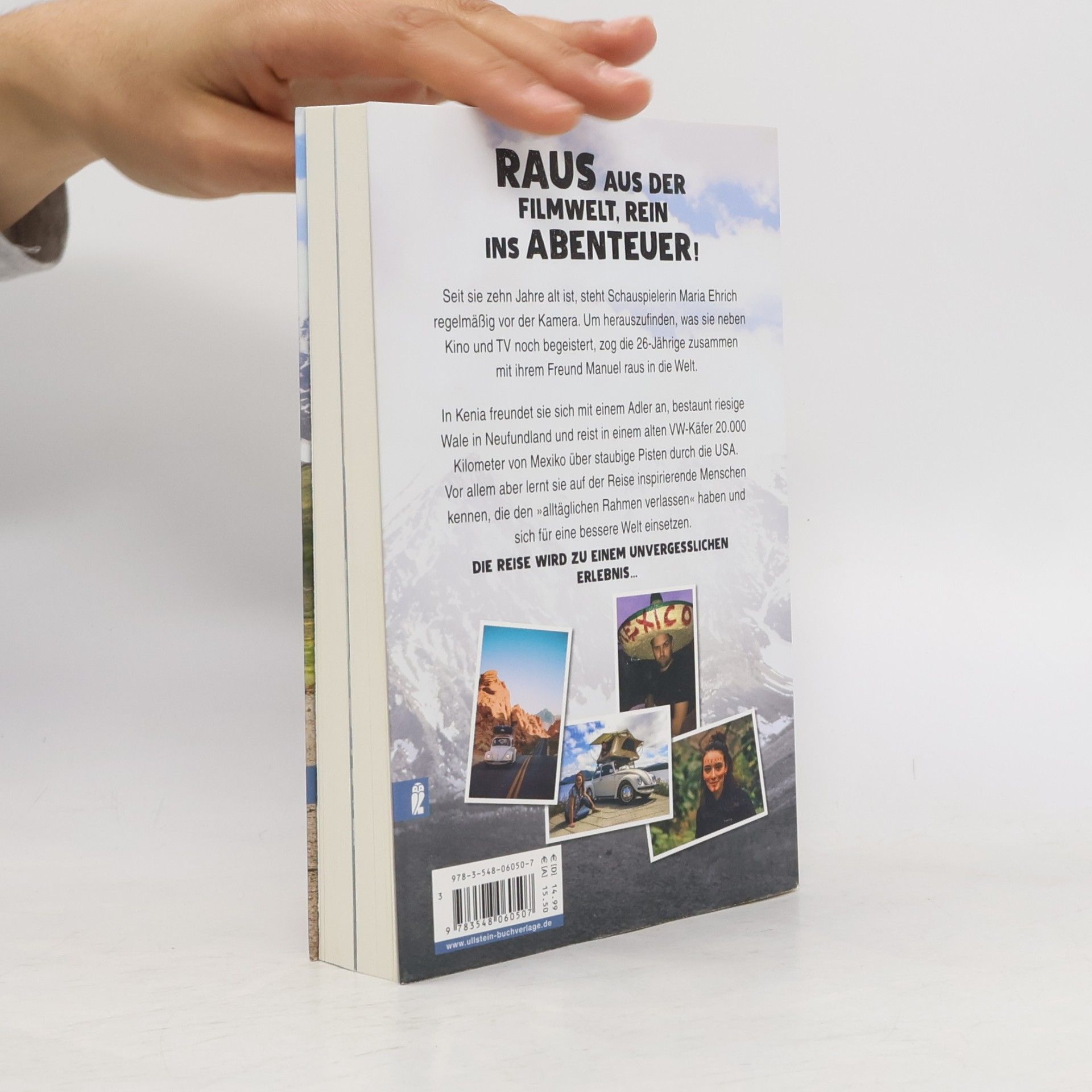 Maria Ehrich Leaving the frame, Eine weltreise ohne drehbuch