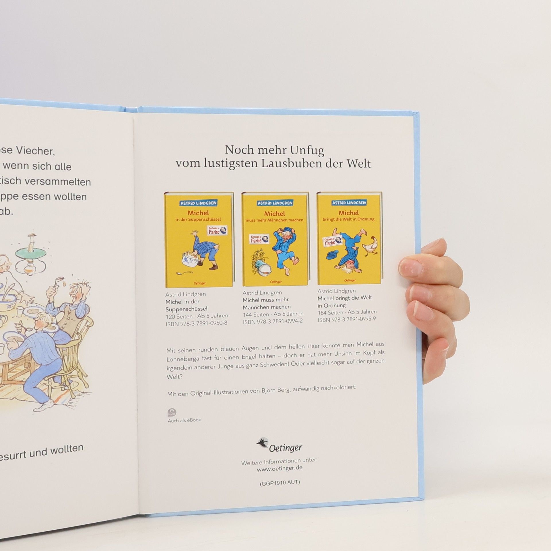Astrid Lindgren Nur nicht knausern, sagte Michel aus Lönneberga