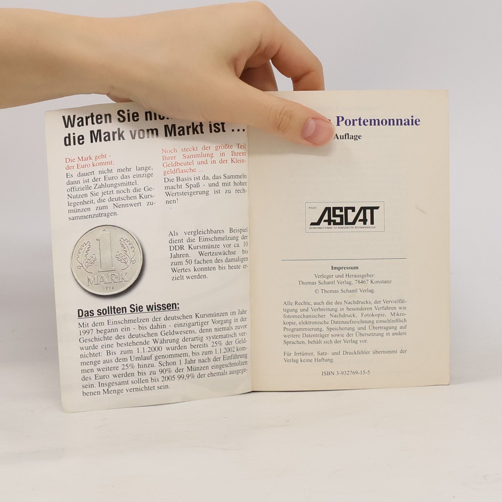 Autorenkollektiv Schätze im Portemonnaie