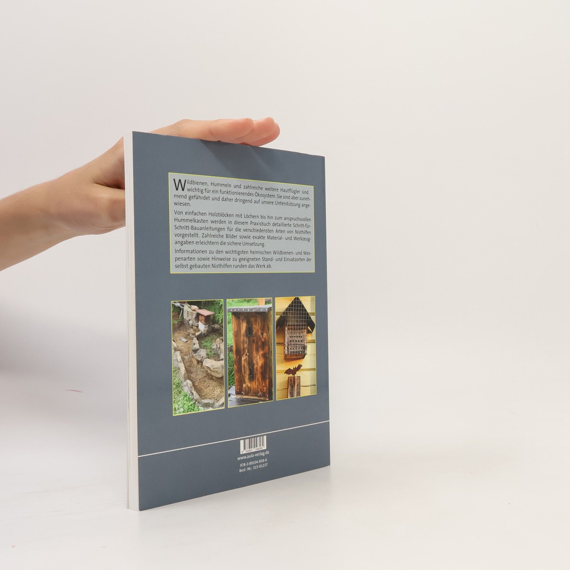 Eric Fischer Nisthilfen für Wildbienen, Hummeln & Co.
