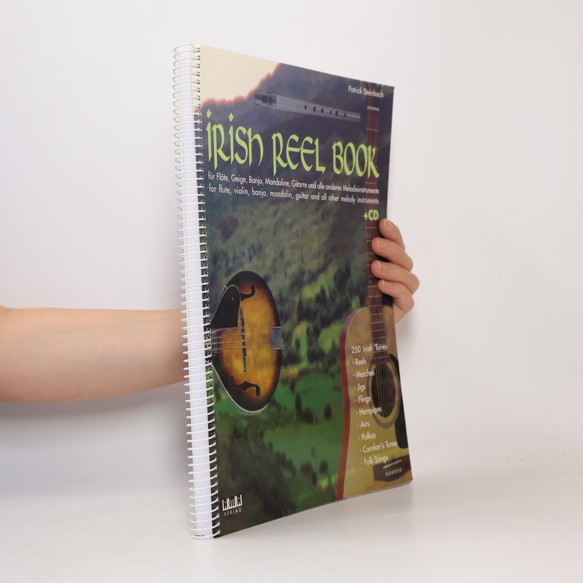 Patrick Steinbach Irish Reel Book for flute, violin, banjo, mandolin, guitar and all melody instruments
