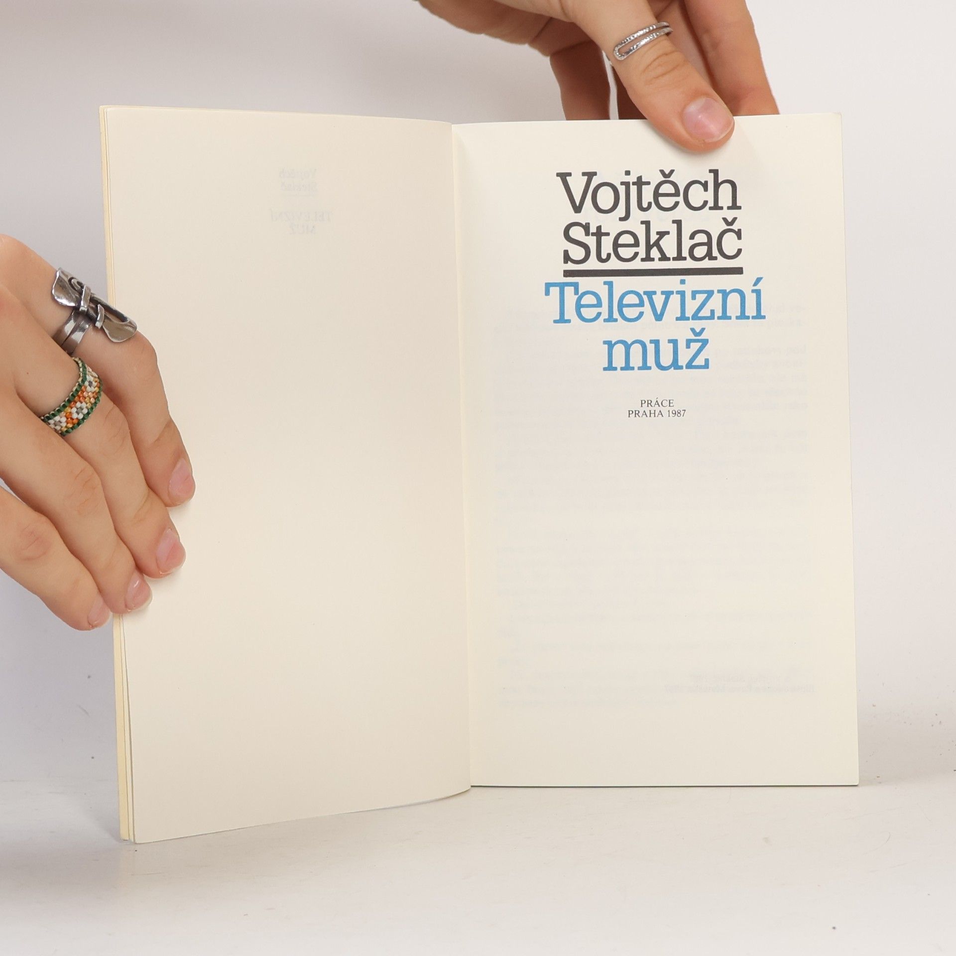 Vojtěch Steklač Televizní muž