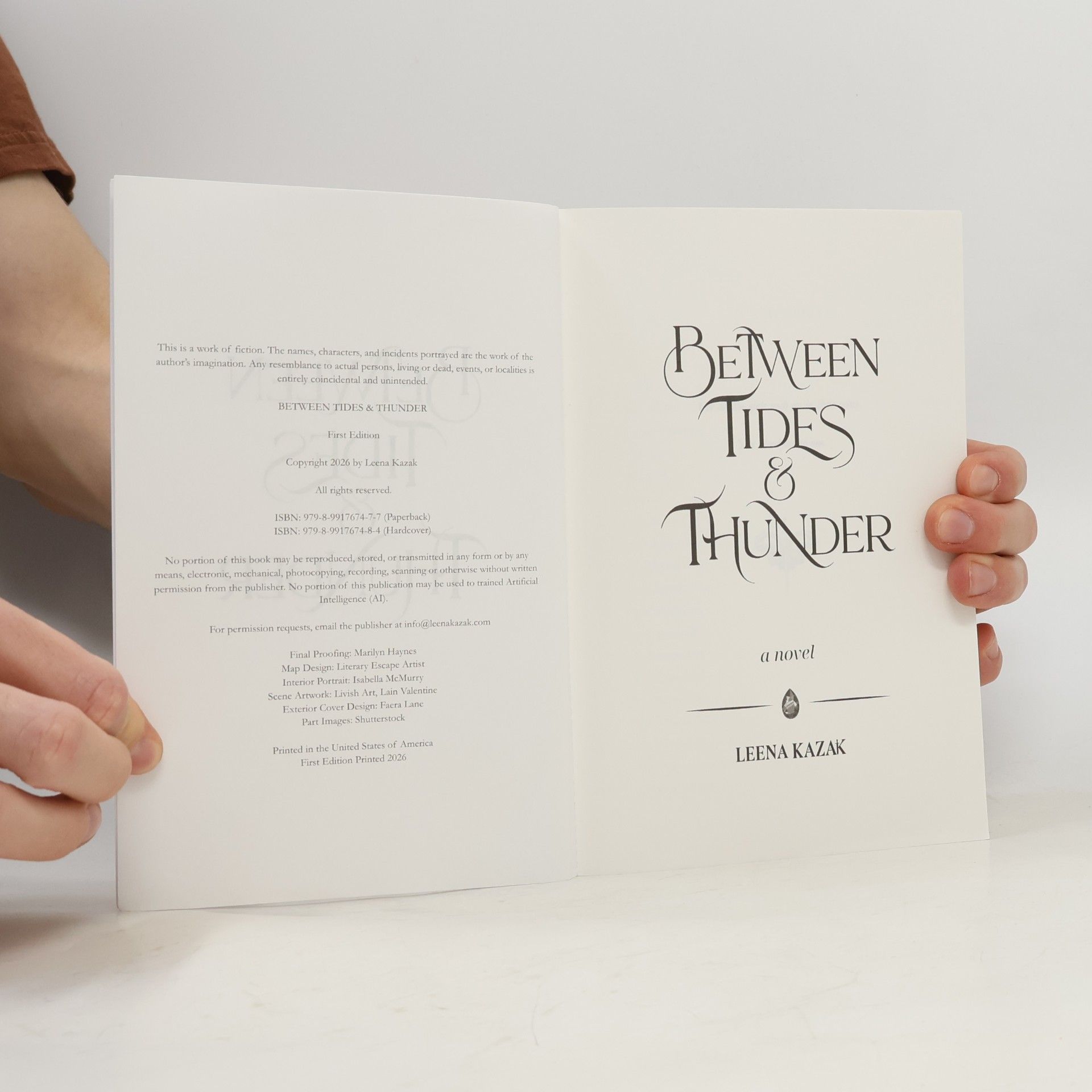 Leena Kazak Between Tides & Thunder