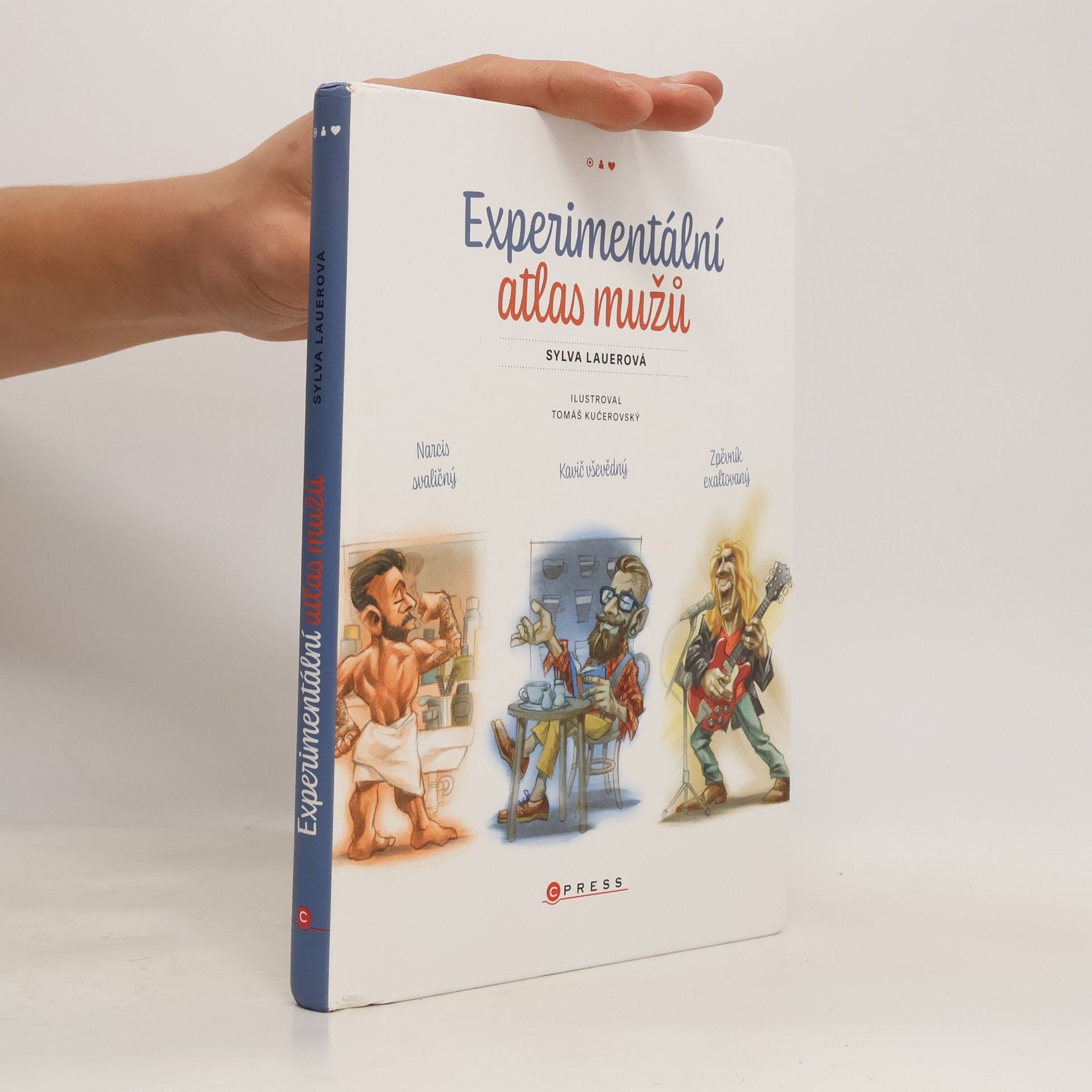Sylva Lauerová Experimentální atlas mužů