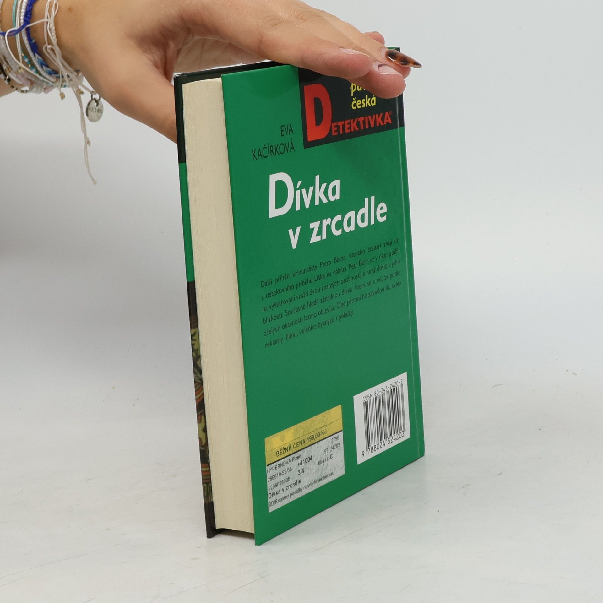 Eva Kačírková Dívka v zrcadle