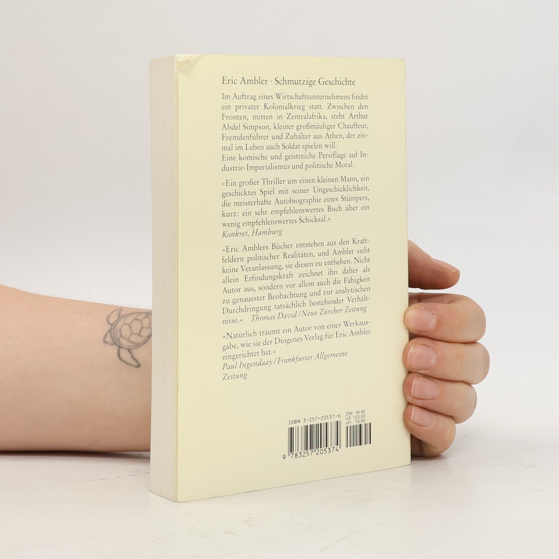Eric Ambler Schmutzige Geschichte