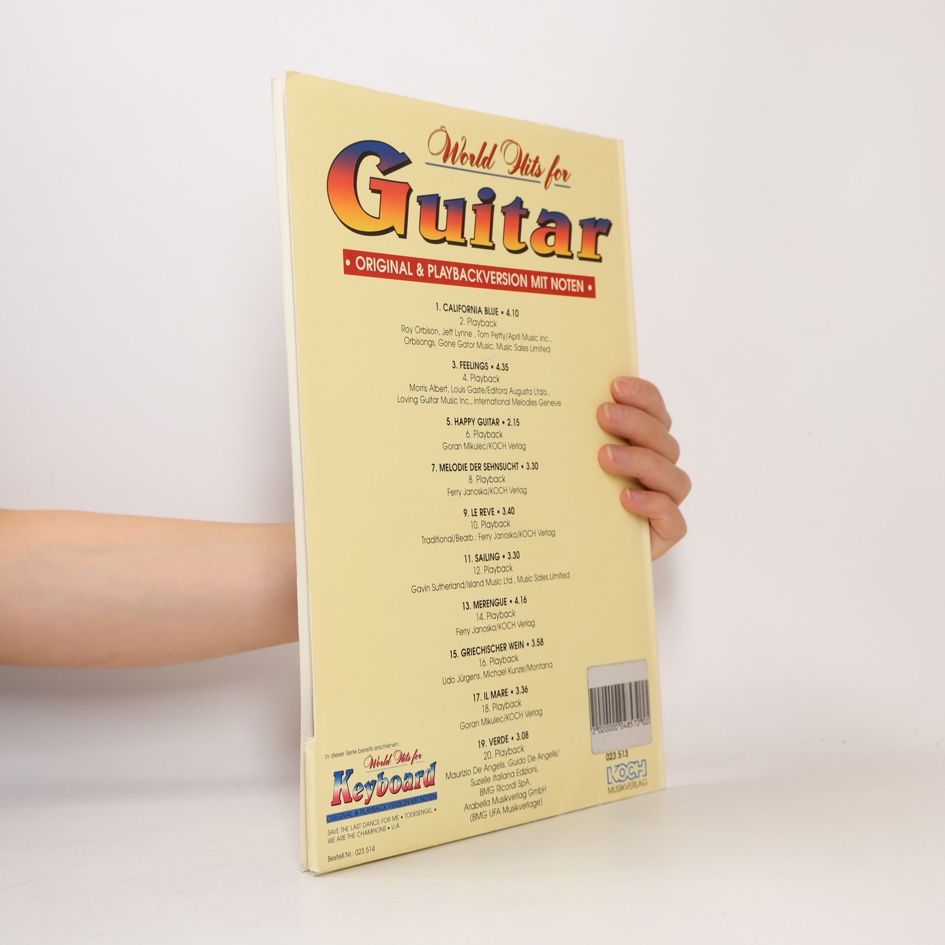 Kolektiv autorů World Hits for Guitar