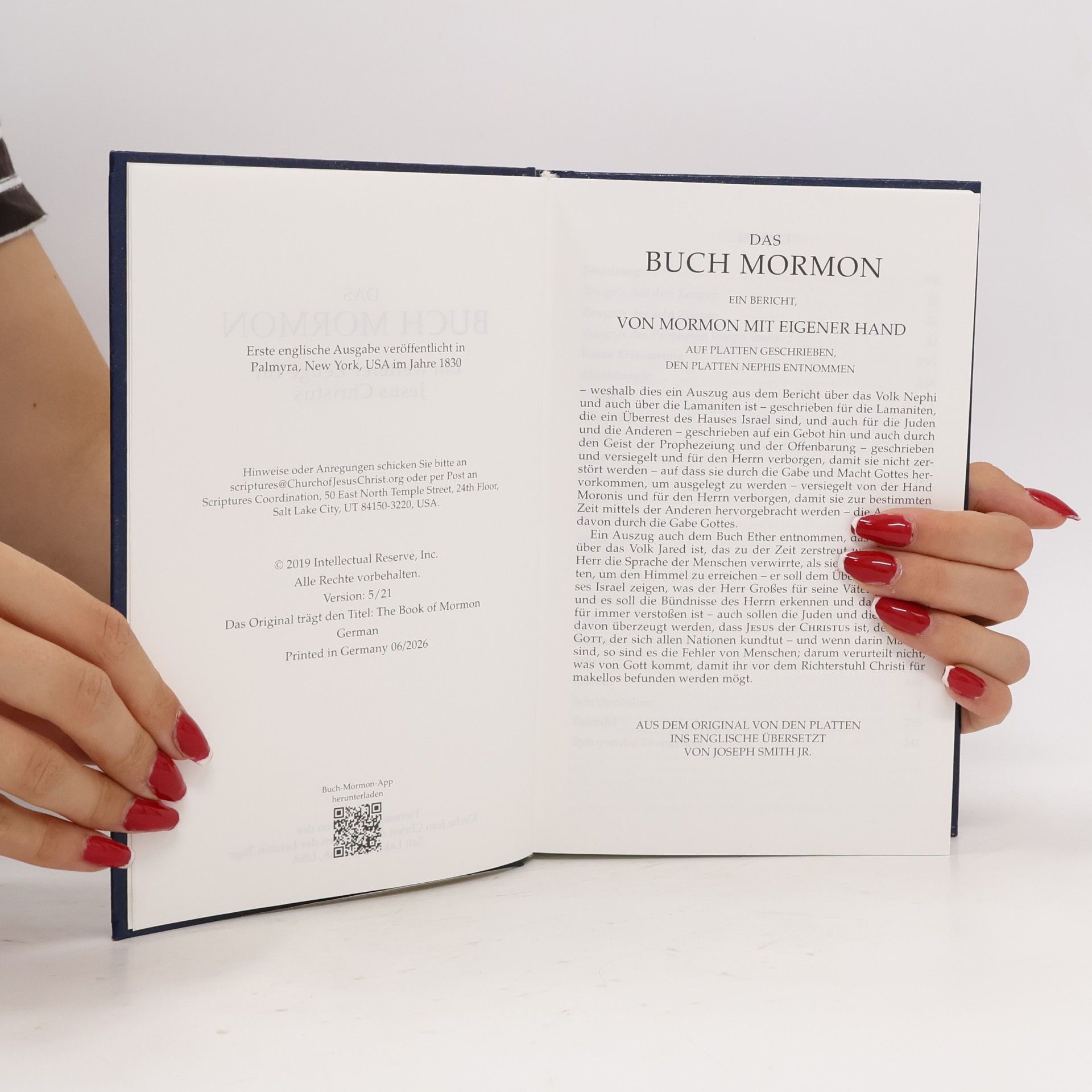 kolektiv Das Buch Mormon