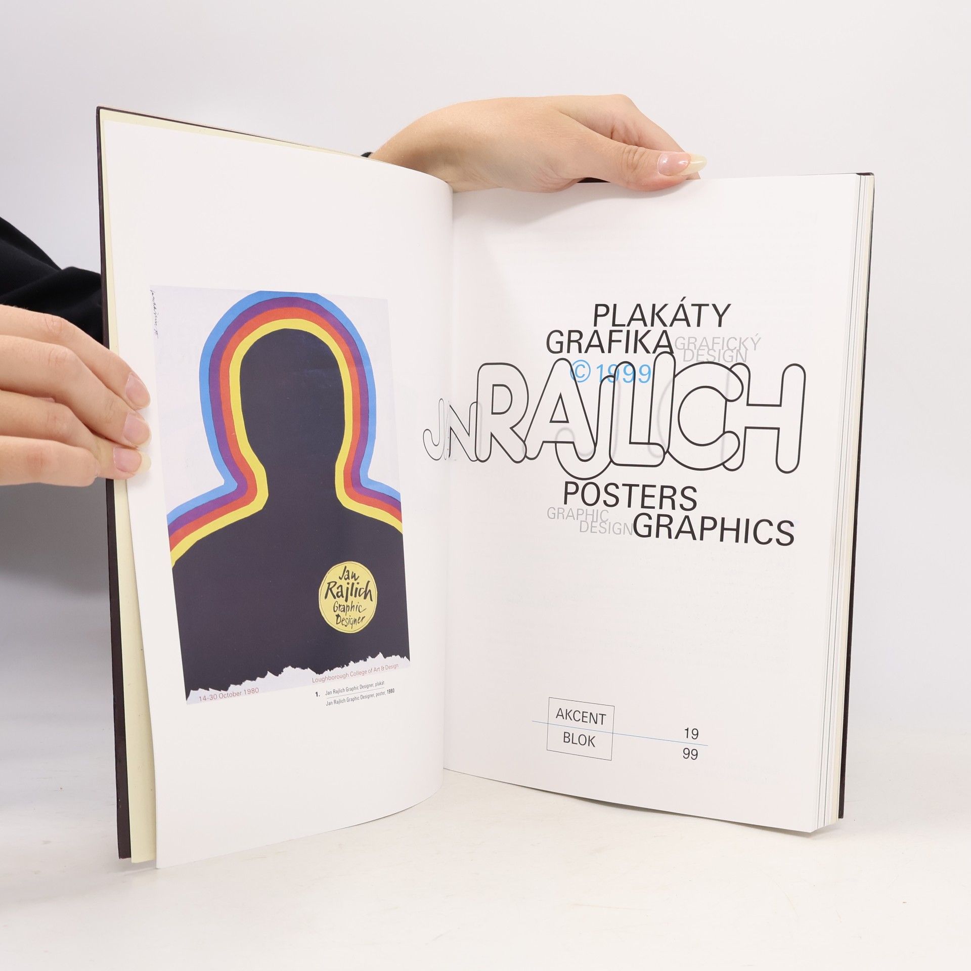 Jan Rajlich Plakáty - grafika: Grafický dizajn