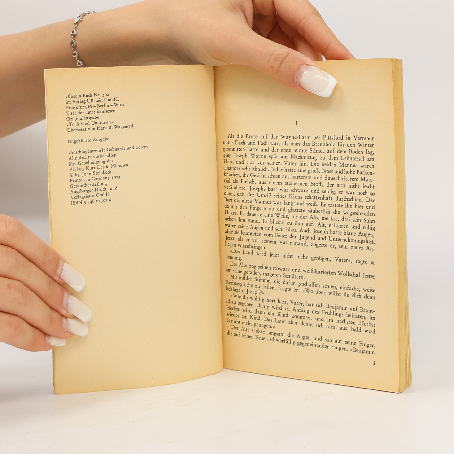 John Steinbeck Der Fremde Gott