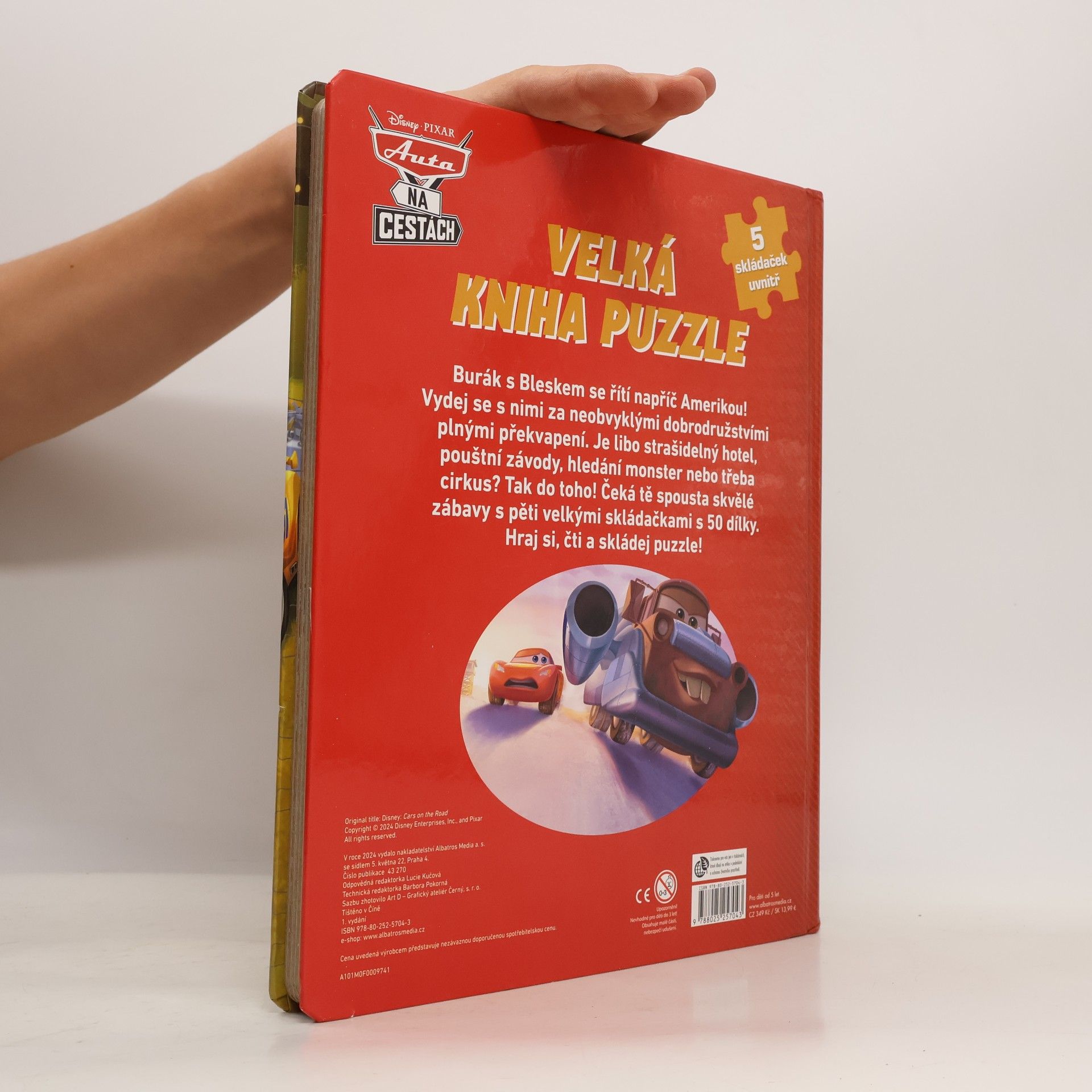 Autorenkollektiv Auta - Velká kniha puzzle