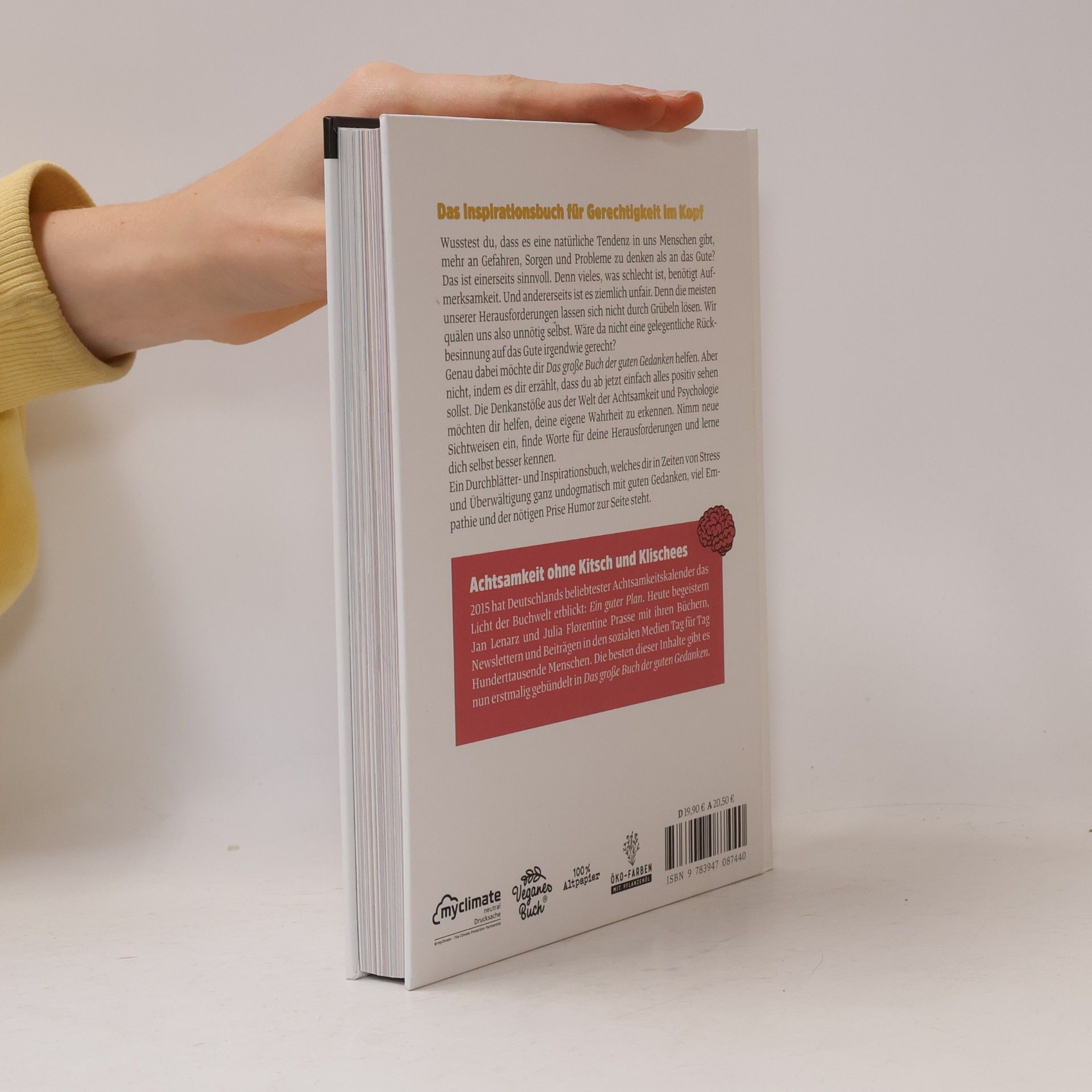 Jan Lenarz Das große Buch der guten Gedanken