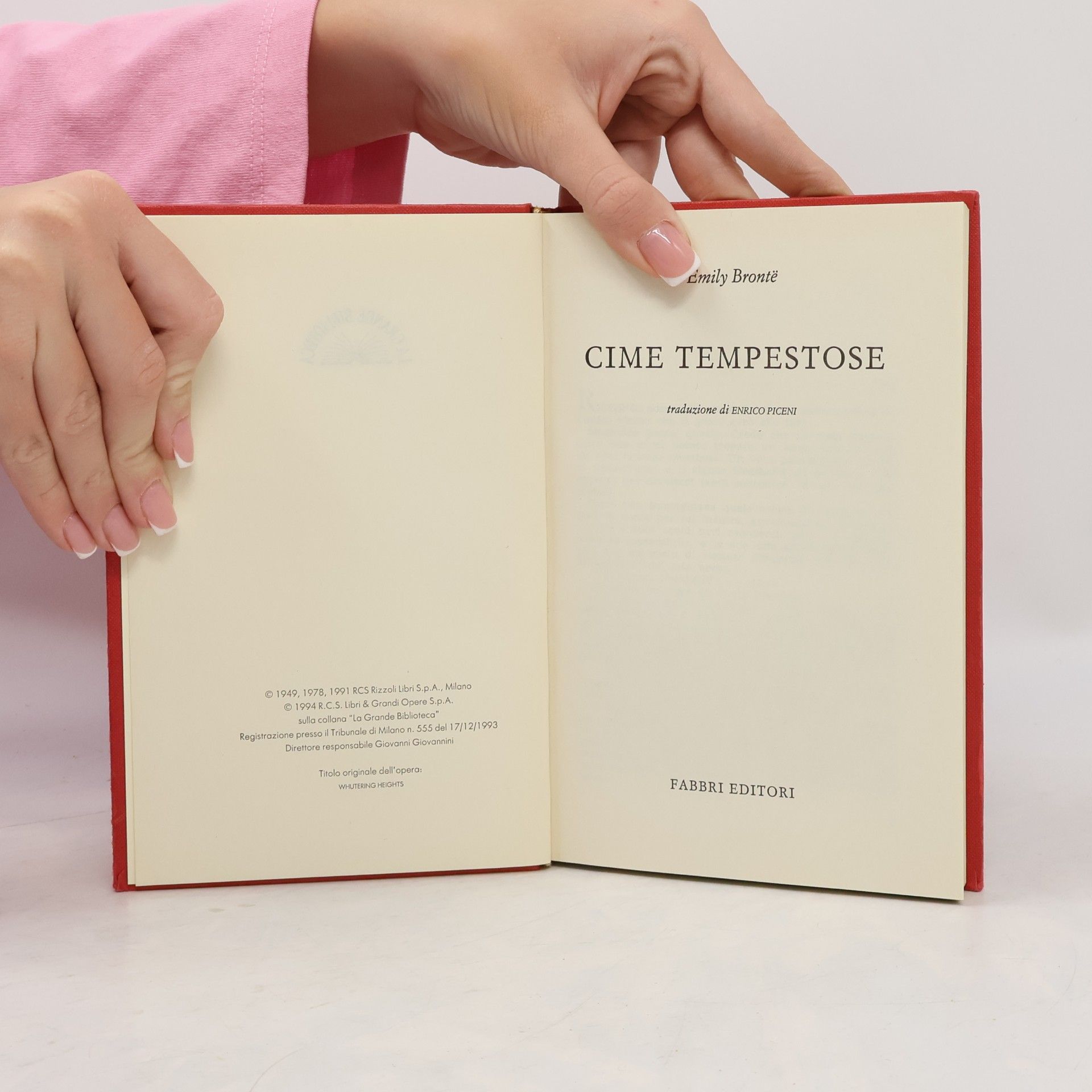 Emily Brontë Cime Tempestose