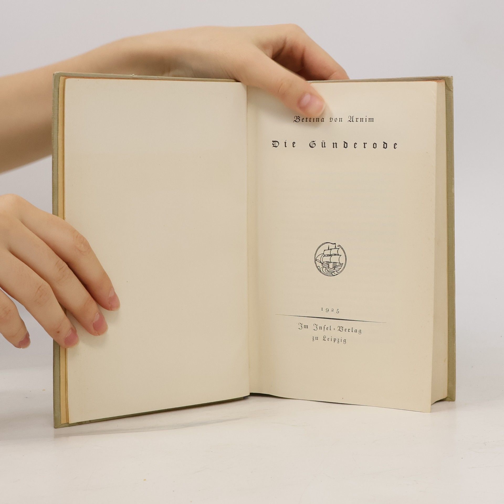 Bettina von Arnim Die Günderode