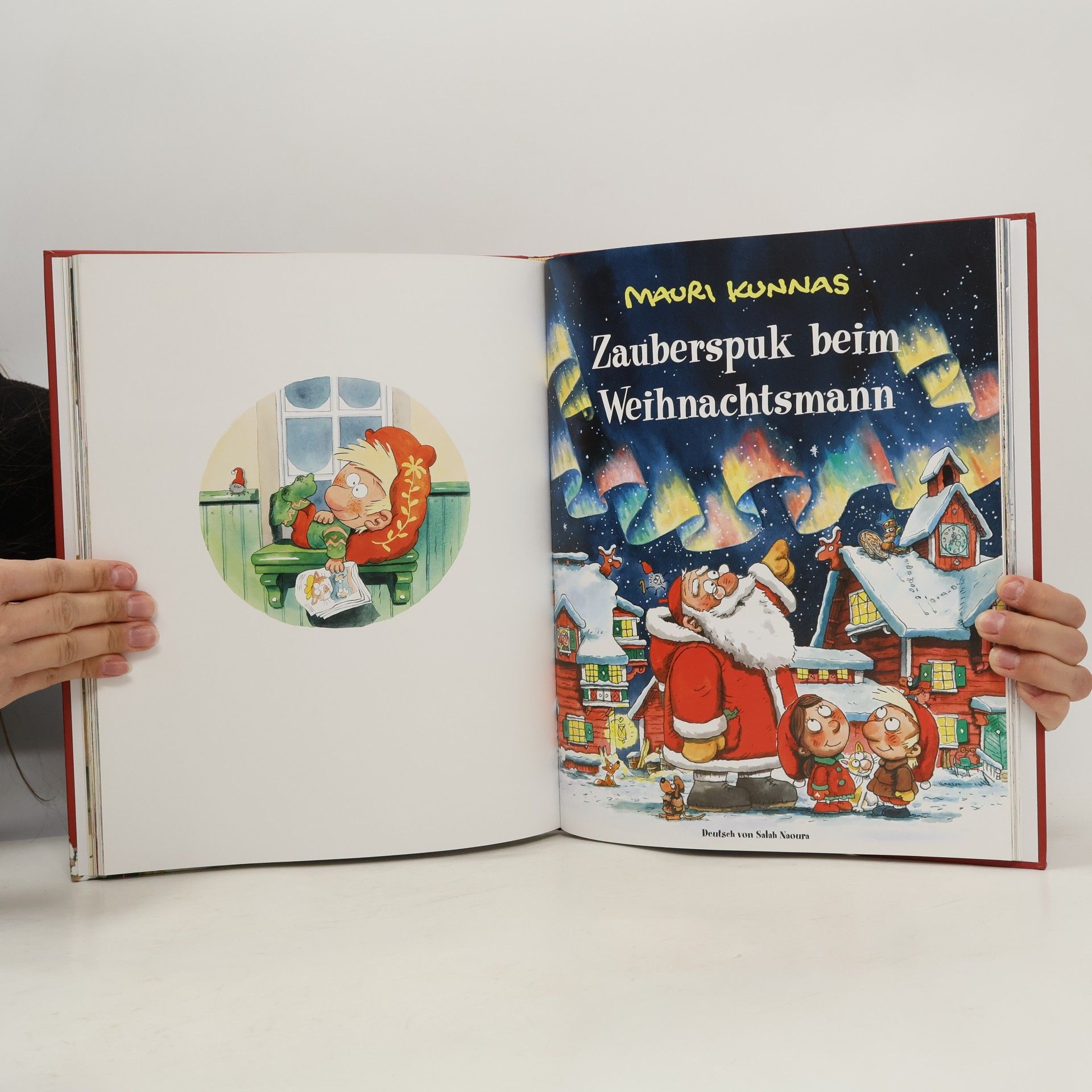 Mauri Kunnas Mauri Kunnas' Weihnachtsklassiker: Das große Weihnachtsbuch: Sammelband: Wo der Weihnachtsmann wohnt; 12 Geschenke für den Weihnachtsmann; Zauberspuk beim Weihnachtsmann