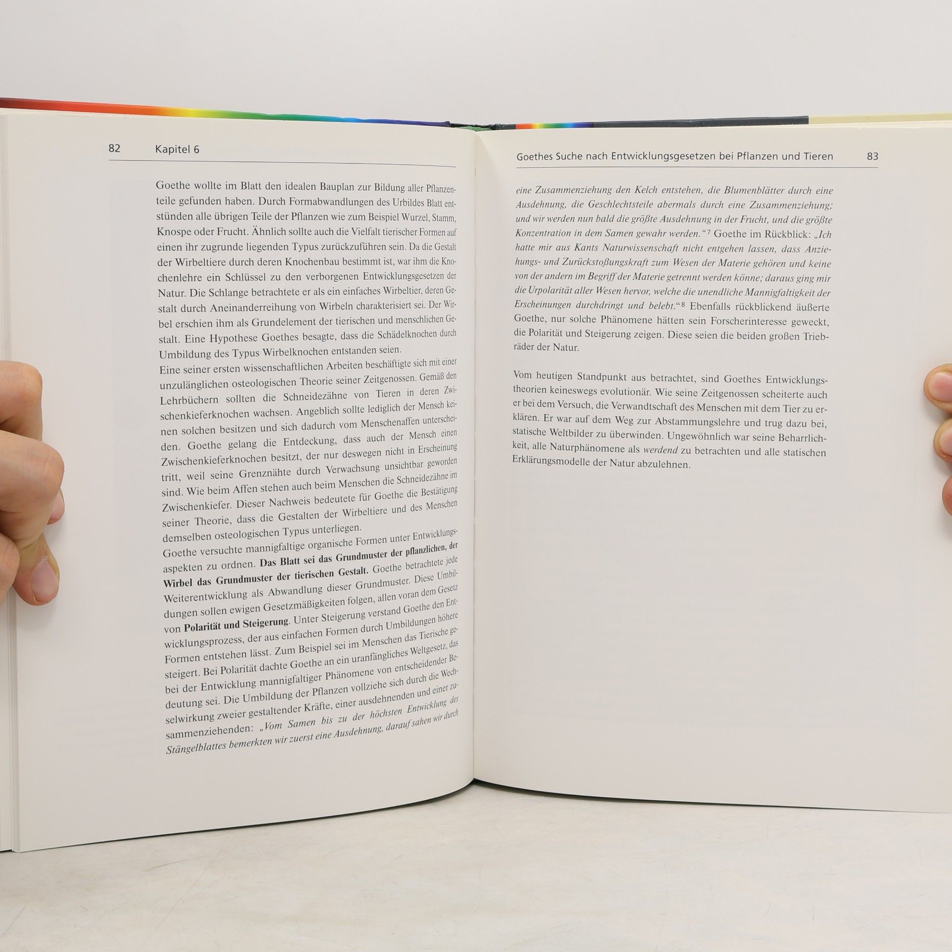 Reinhold Sölch Die Evolution der Farben. Goethes Farbenlehre in neuem Licht.