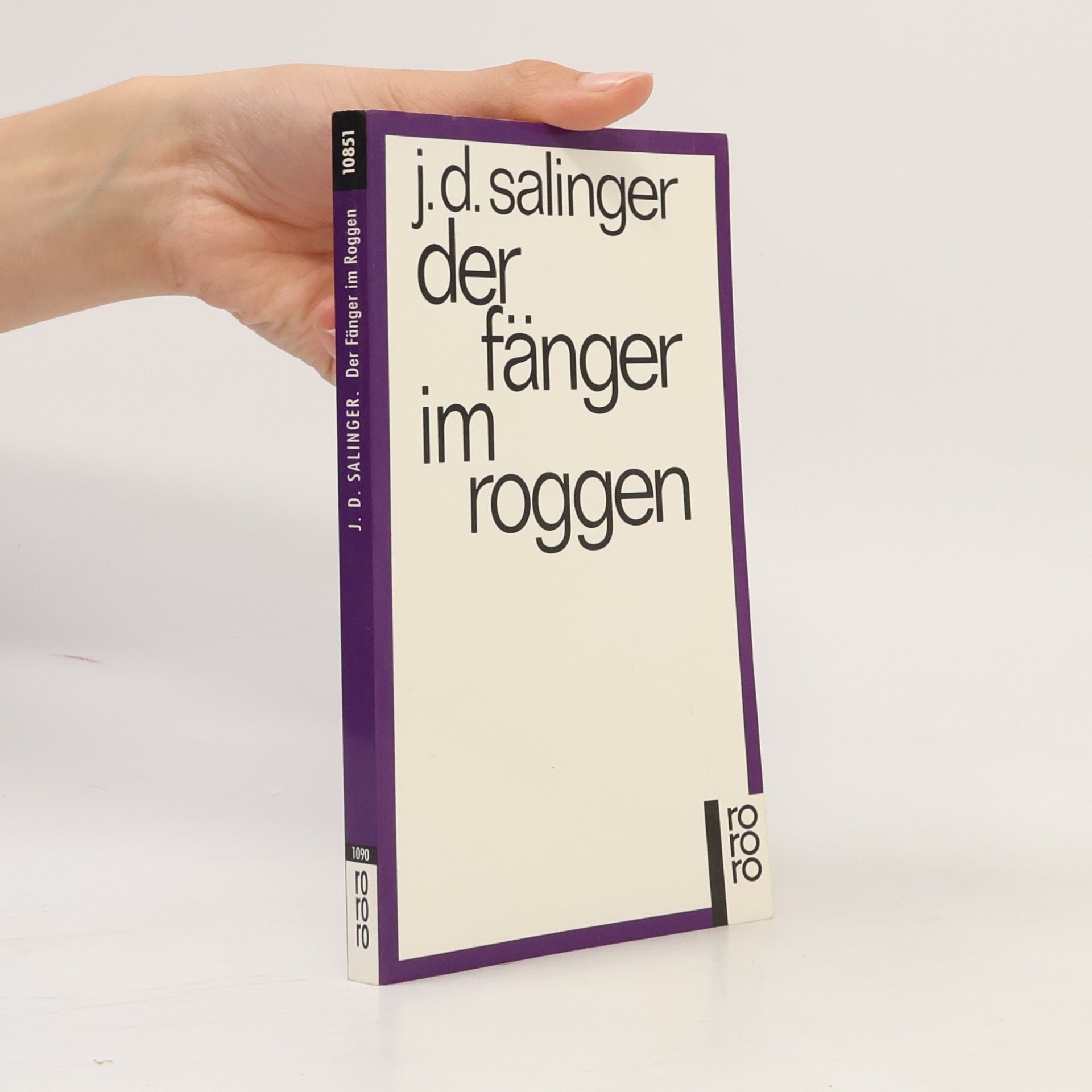 J. D. Salinger Der fänger im Roggen
