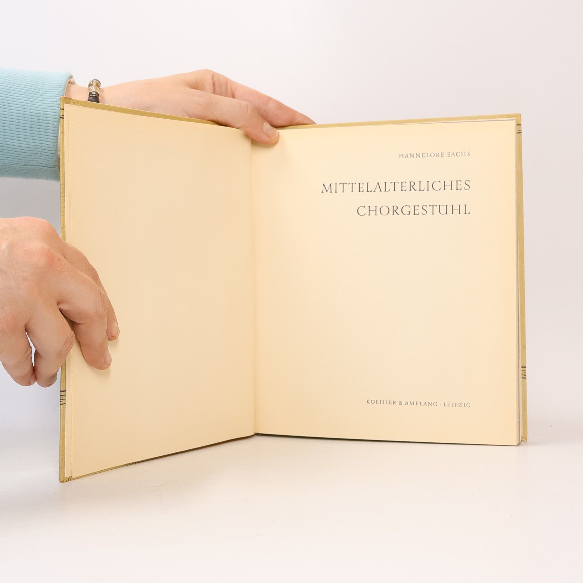 Hannelore Sachs Mittelalterliches Chorgestühl