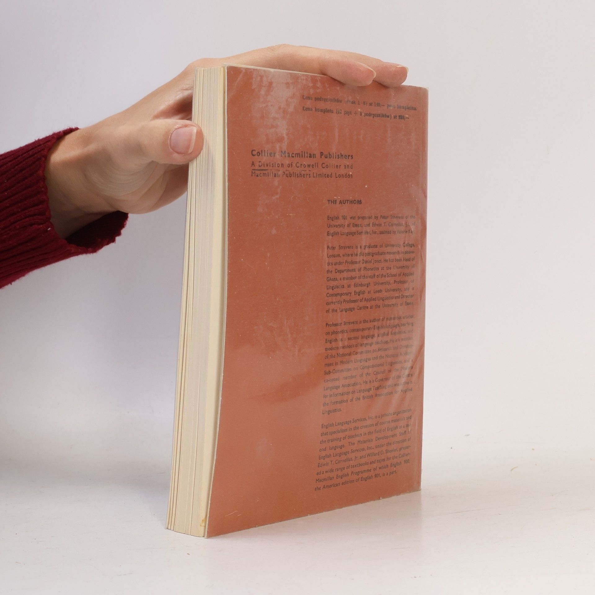 Peter Strevens English 901. Book 6