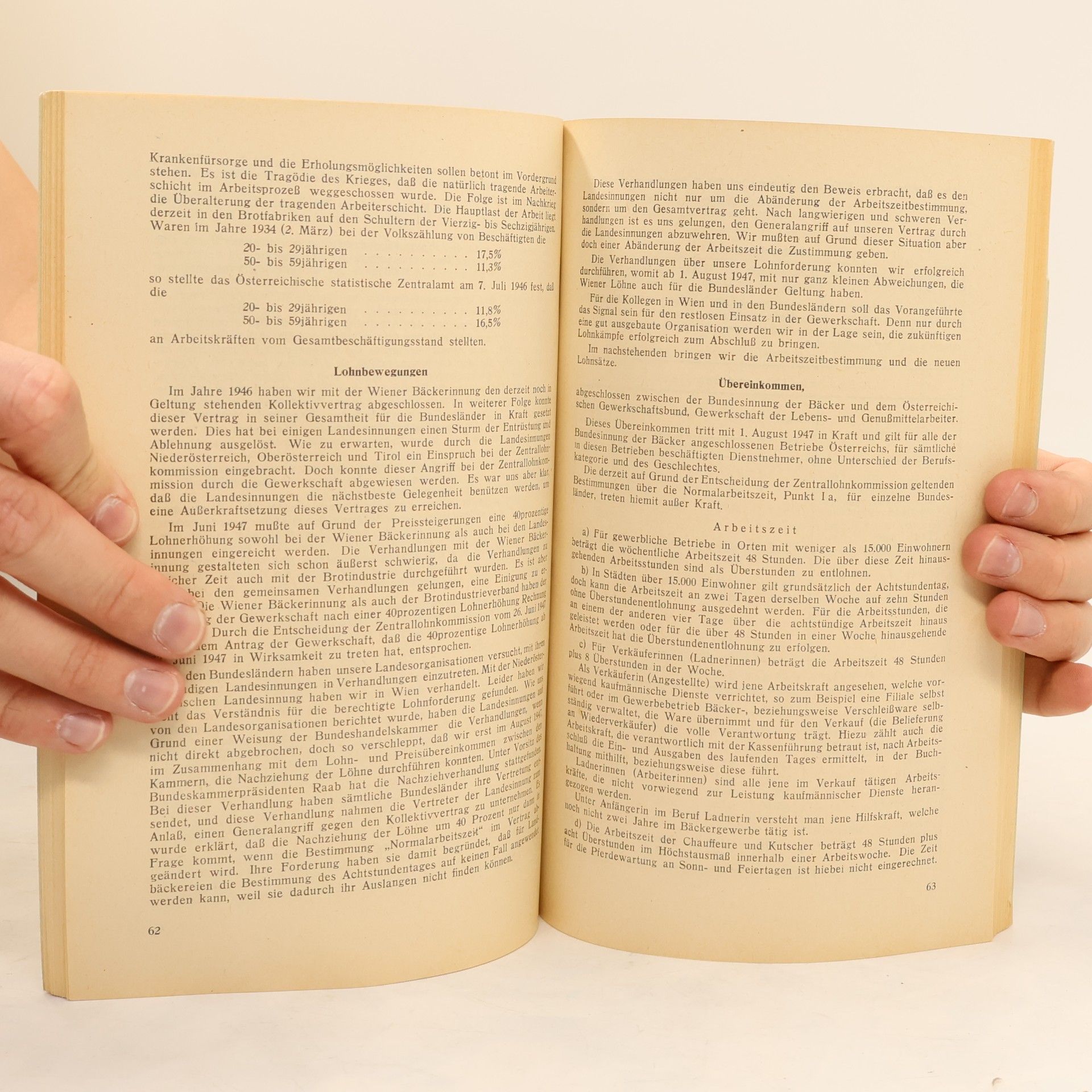 Autorenkollektiv Jahrbuch der Gewerkschaft der Lebens- und Genussmittelarbeiter Österreichs