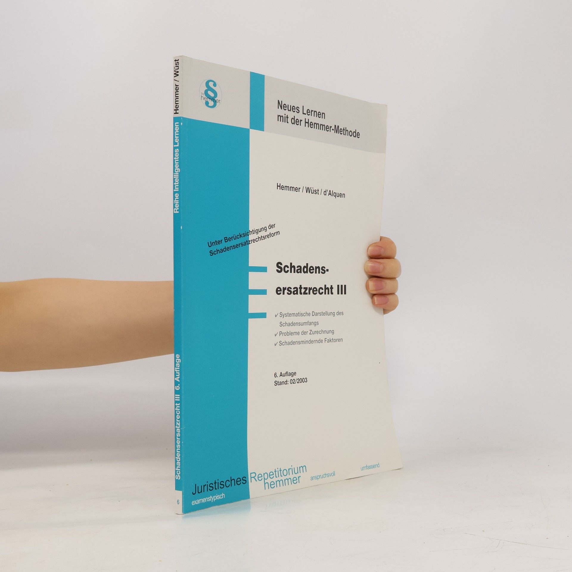 Autorenkollektiv Juristisches Repetitorium Hemmer