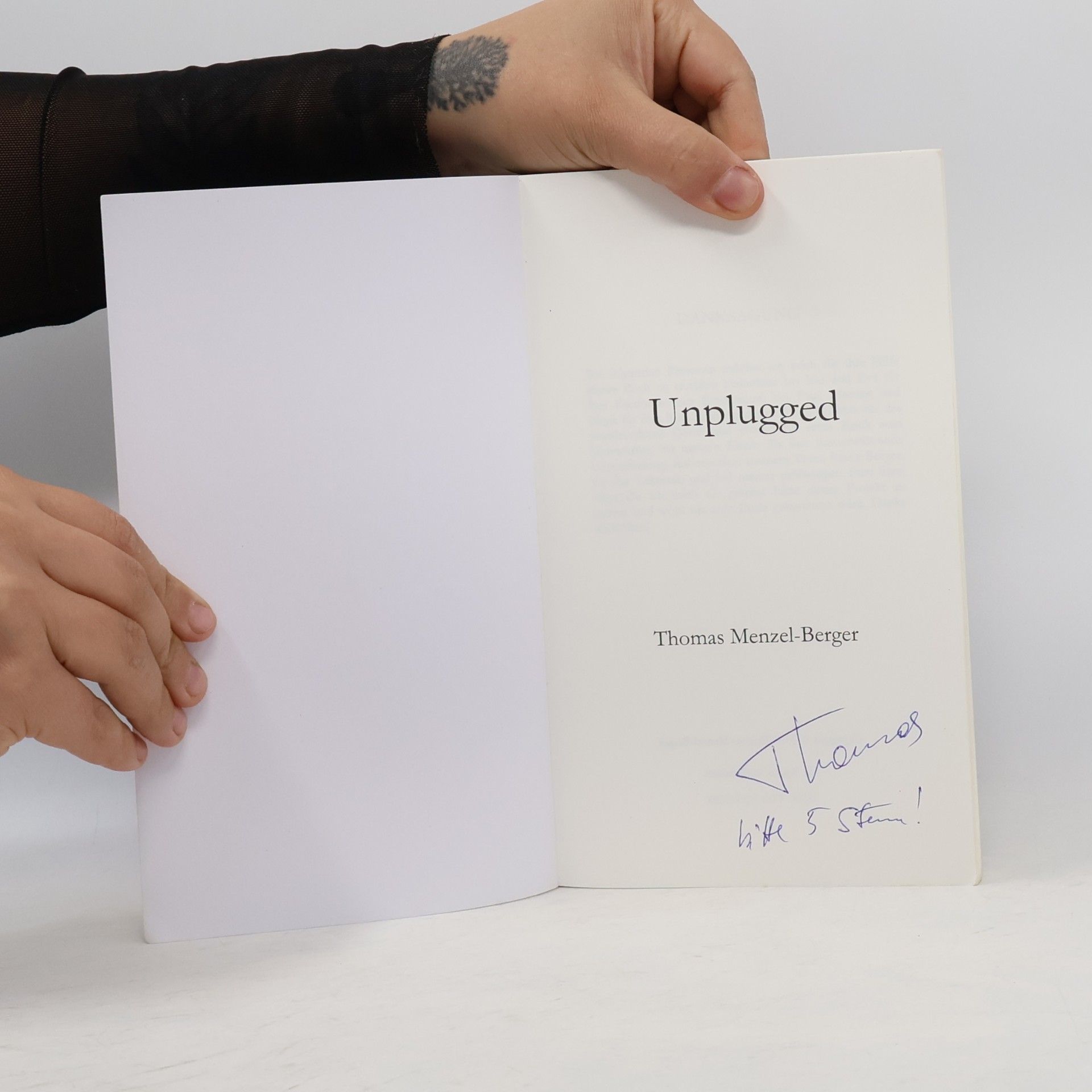 Thomas Menzel-Berger Unplugged