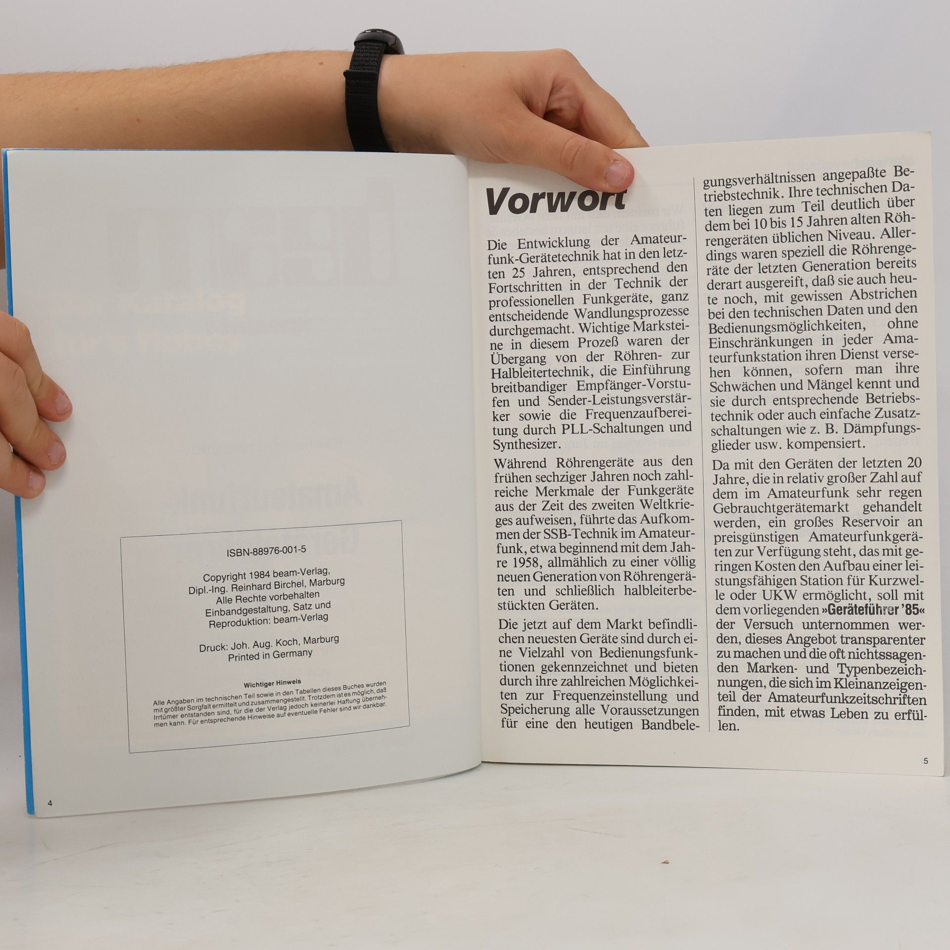 Autorenkollektiv Amateurfunk-Geräteführer '85