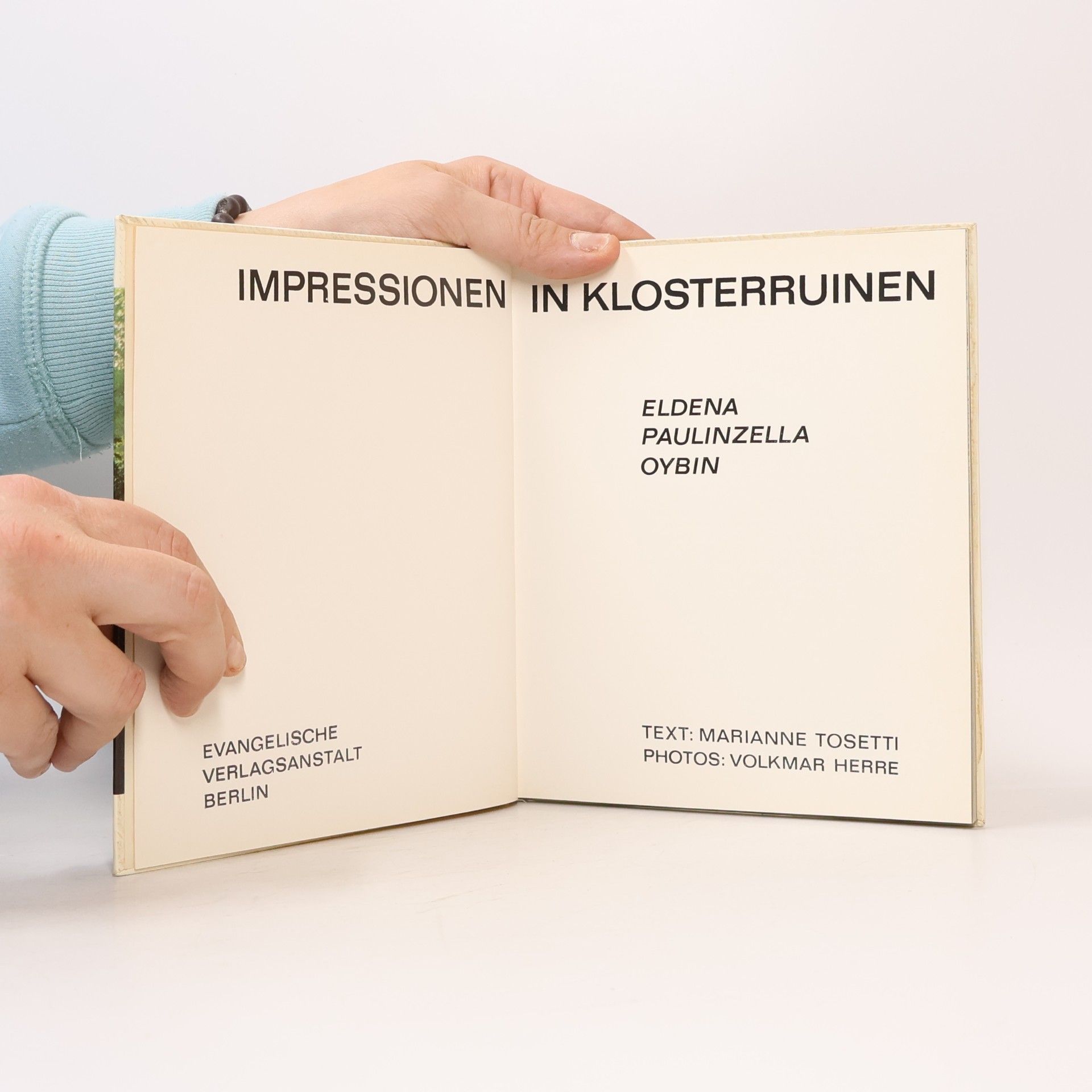Volkmar Herre Impressionen in Klosterruinen