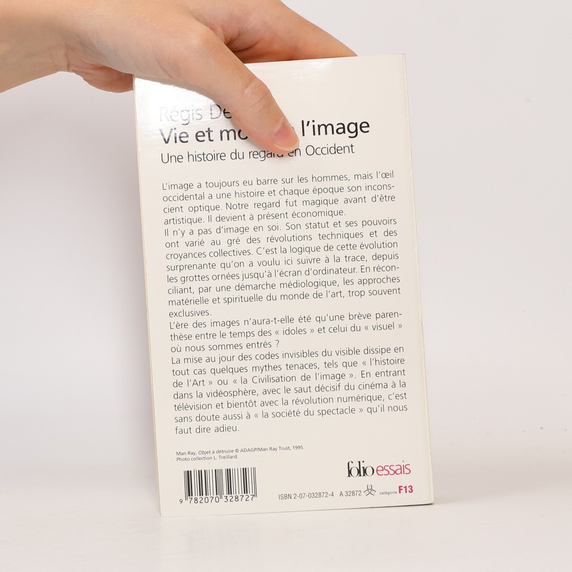 Régis Debray Vie et mort de l'image