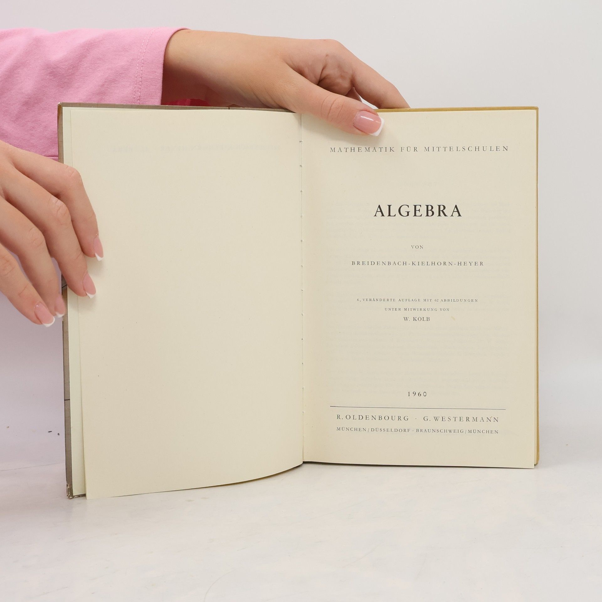 Various authors Algebra