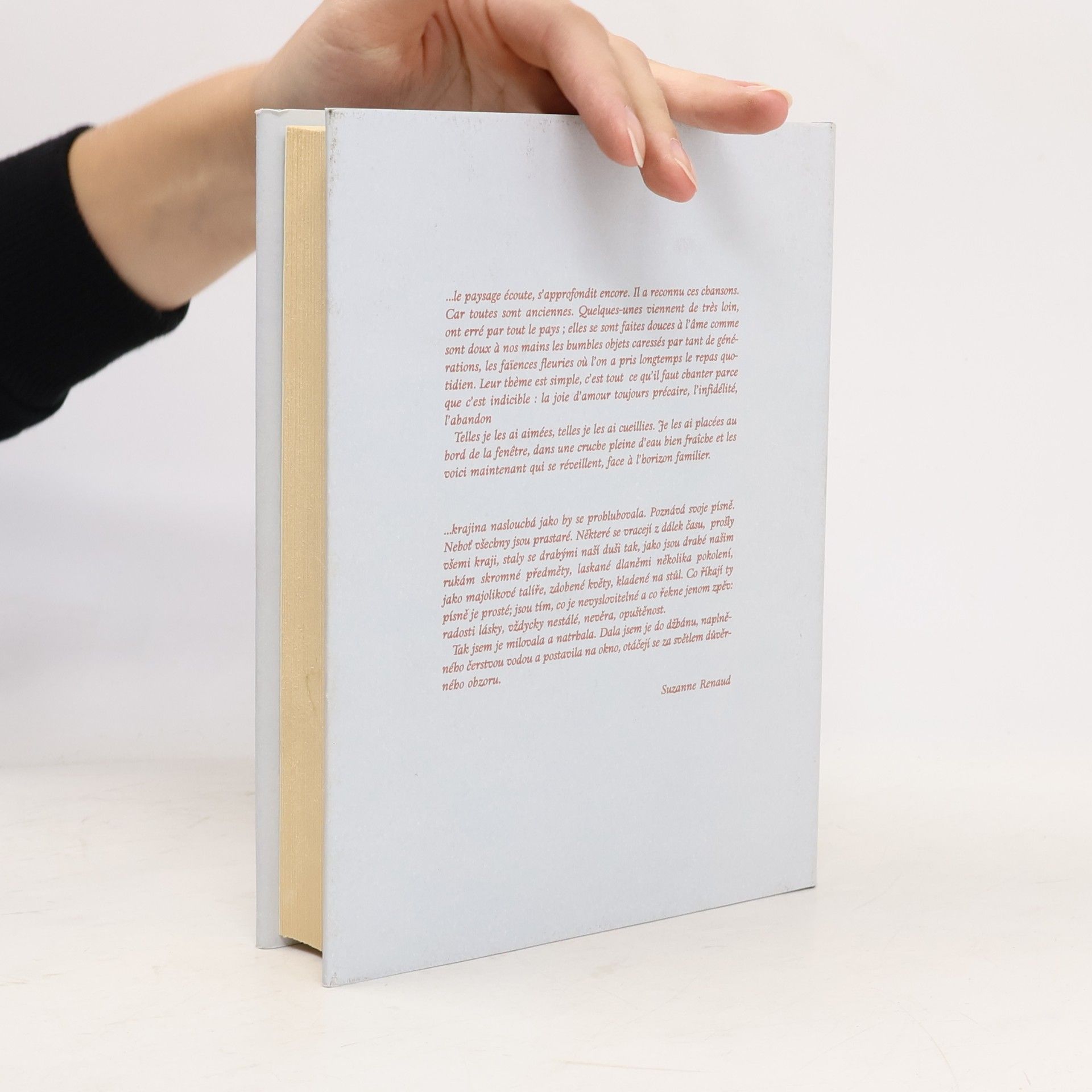 Suzanne Renaud České a moravské lidové písně a balady / Ballades et poésies populaires tcheques et moraves