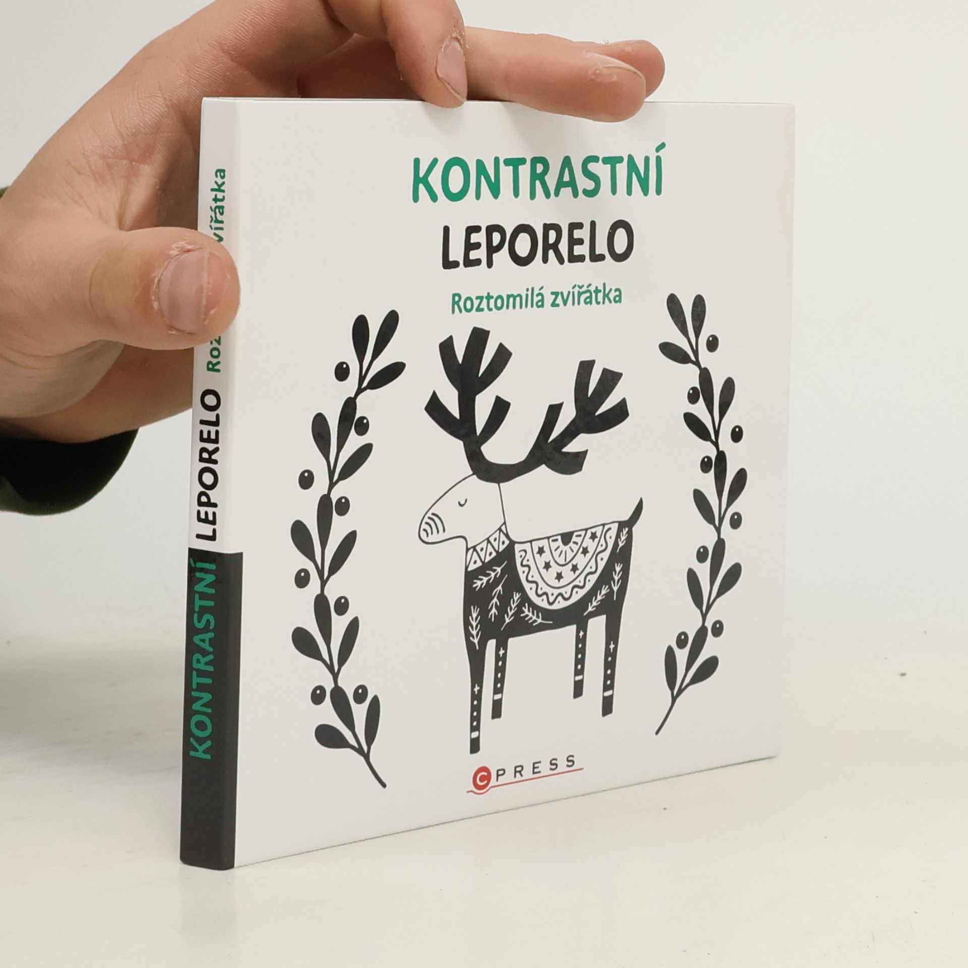 Autorenkollektiv Kontrastní leporelo. Roztomilá zvířátka