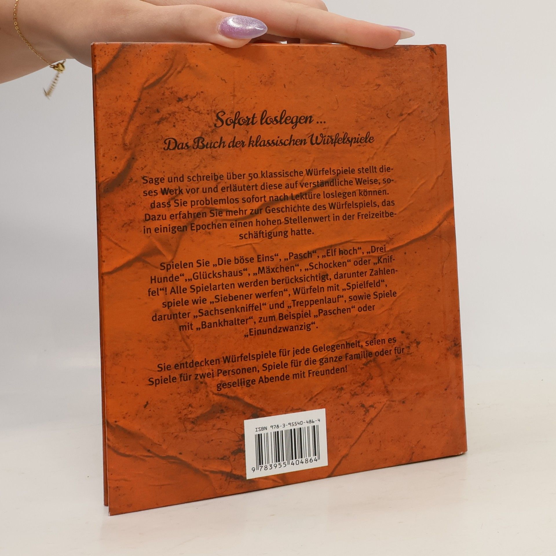 Various authors Das Buch der klassischen Würfelspiele
