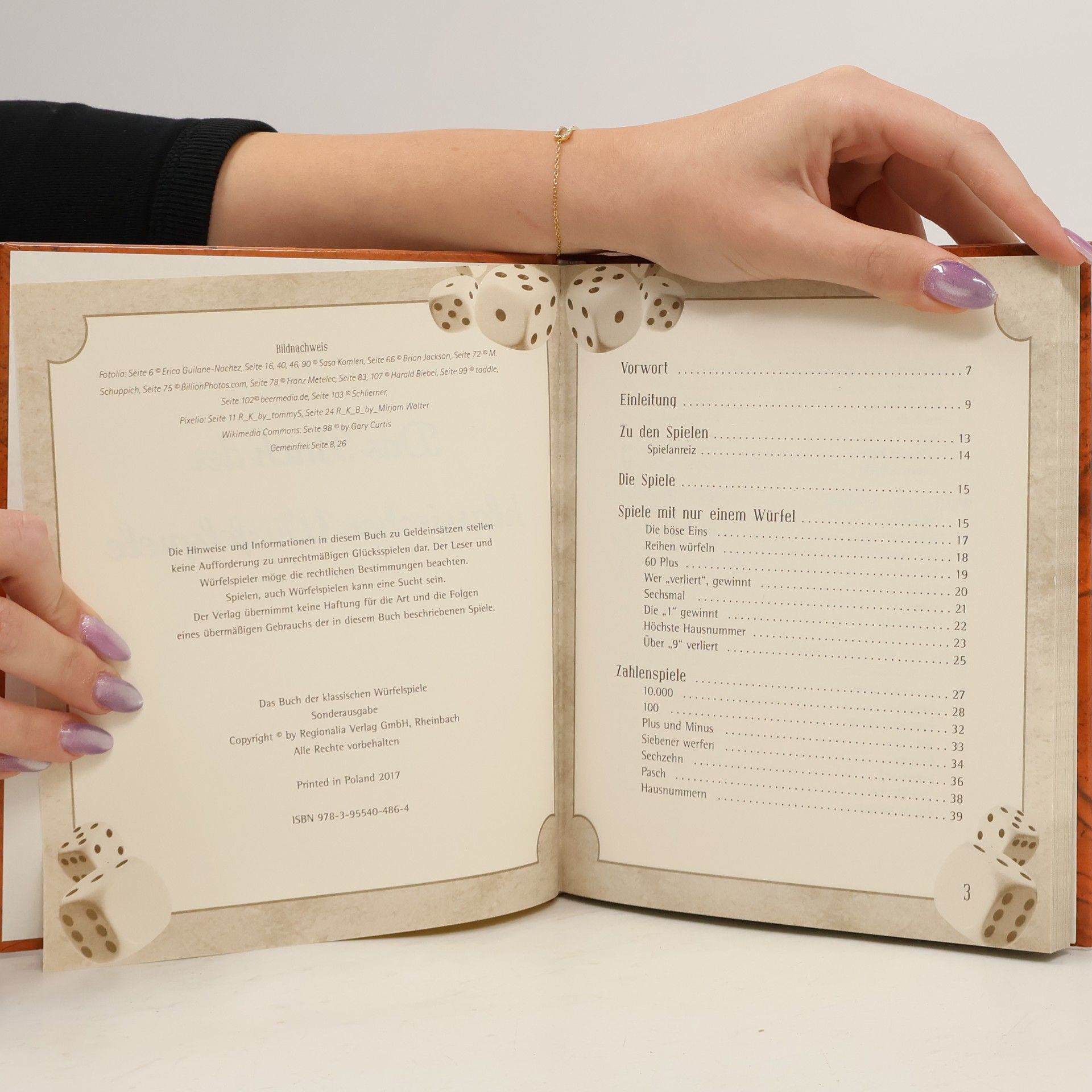 Various authors Das Buch der klassischen Würfelspiele