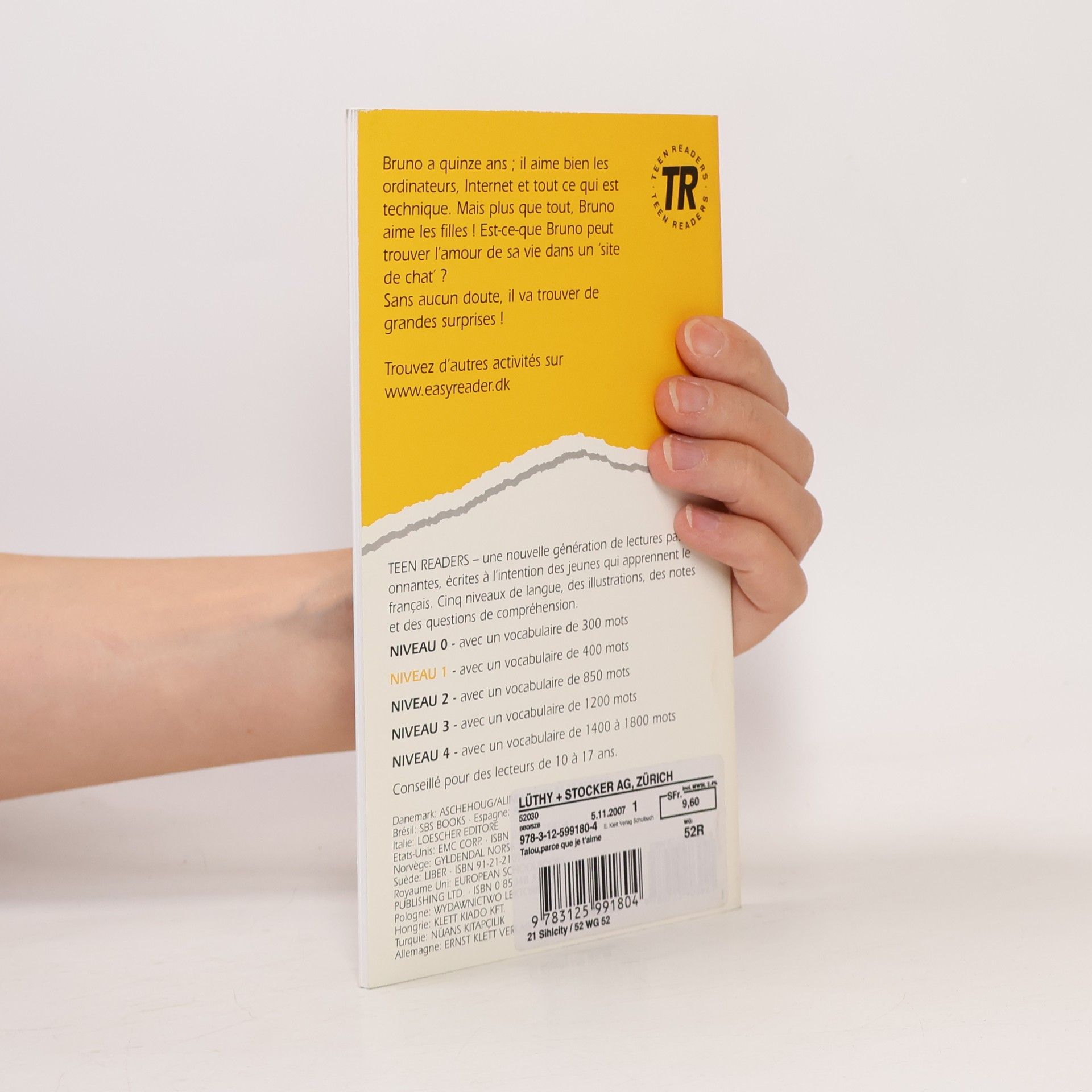 Jerome Talou Teen Readers - 1: Parce que je t'aime. 400 mots