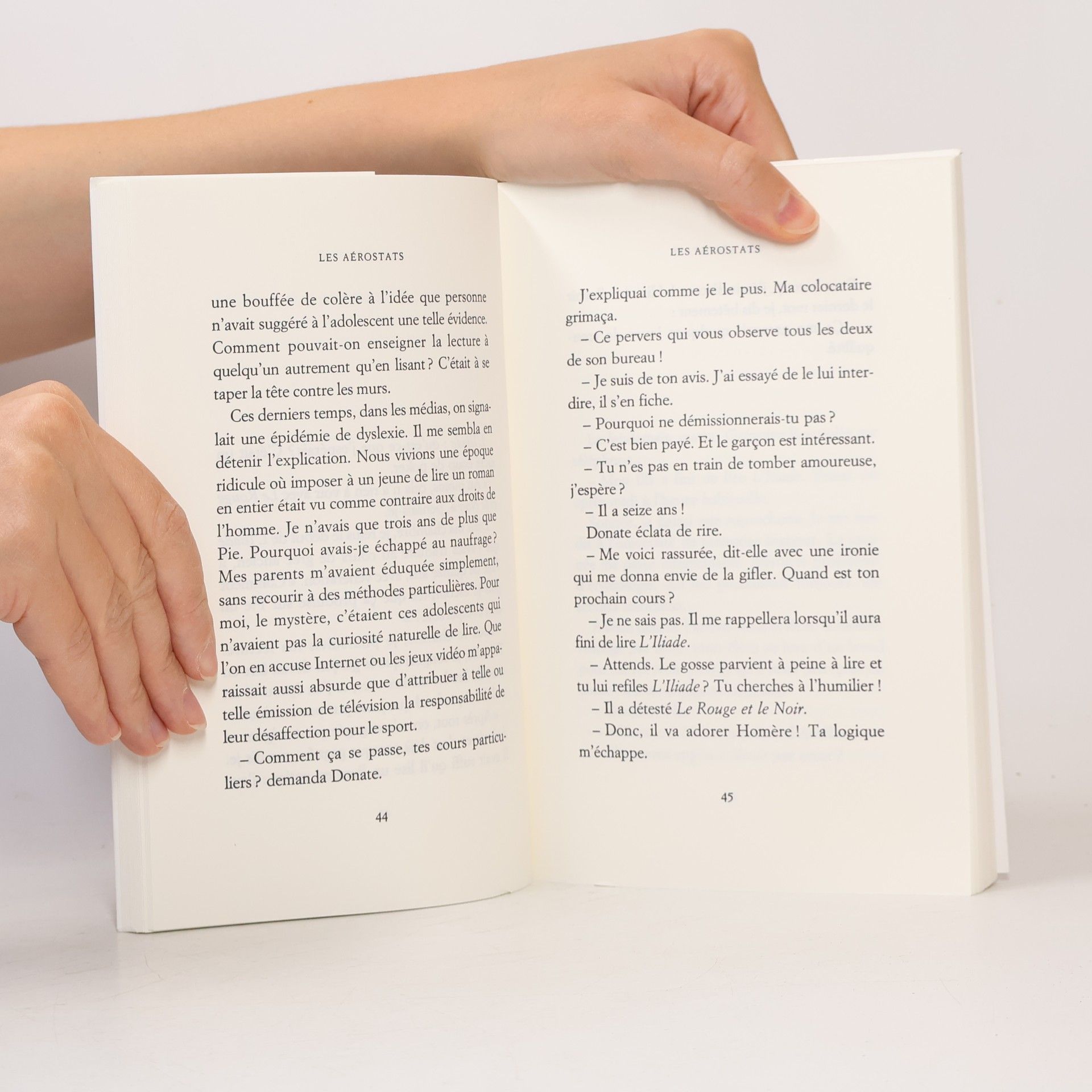 Amélie Nothomb Les Aérostats