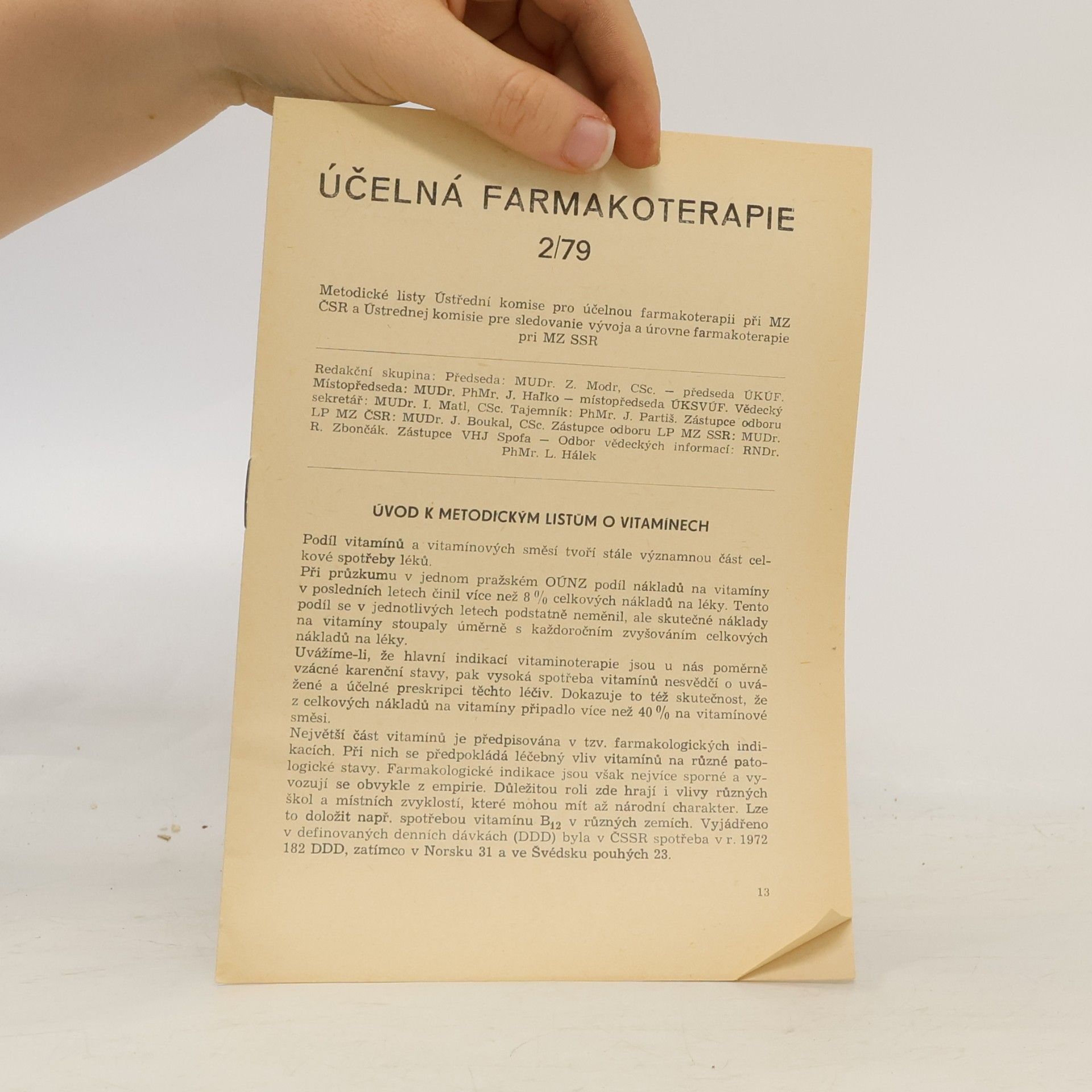 kolektiv Účelná farmakologie 2/79