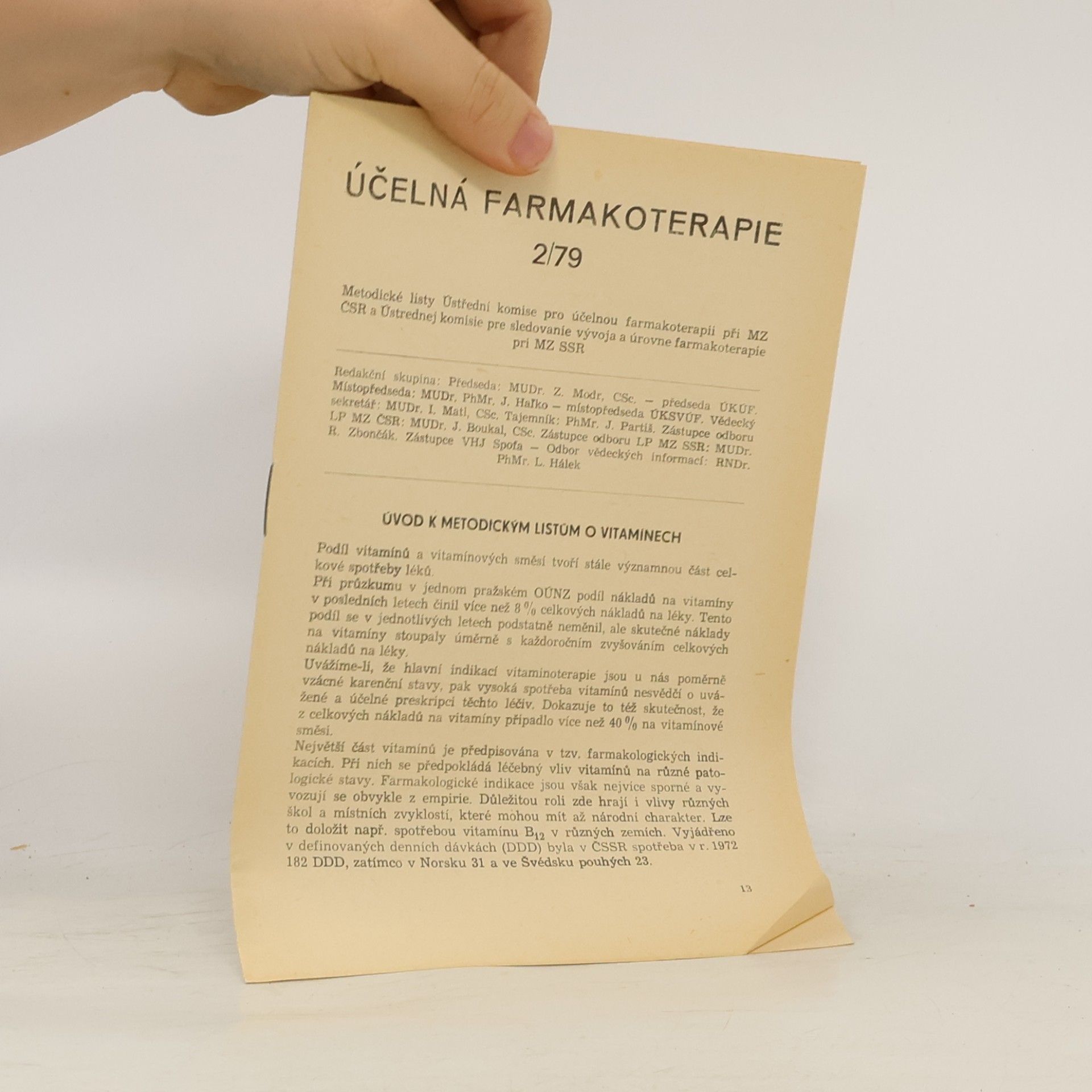 kolektiv Účelná farmakologie 2/79