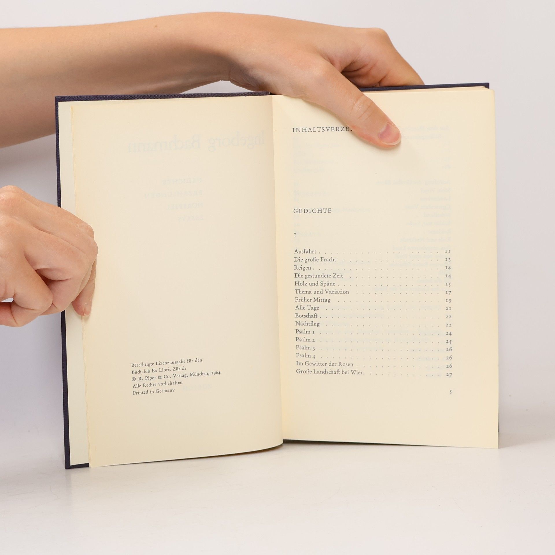 Ingeborg Bachmann Gedichte, Erzählungen, Hörspiel, Essays