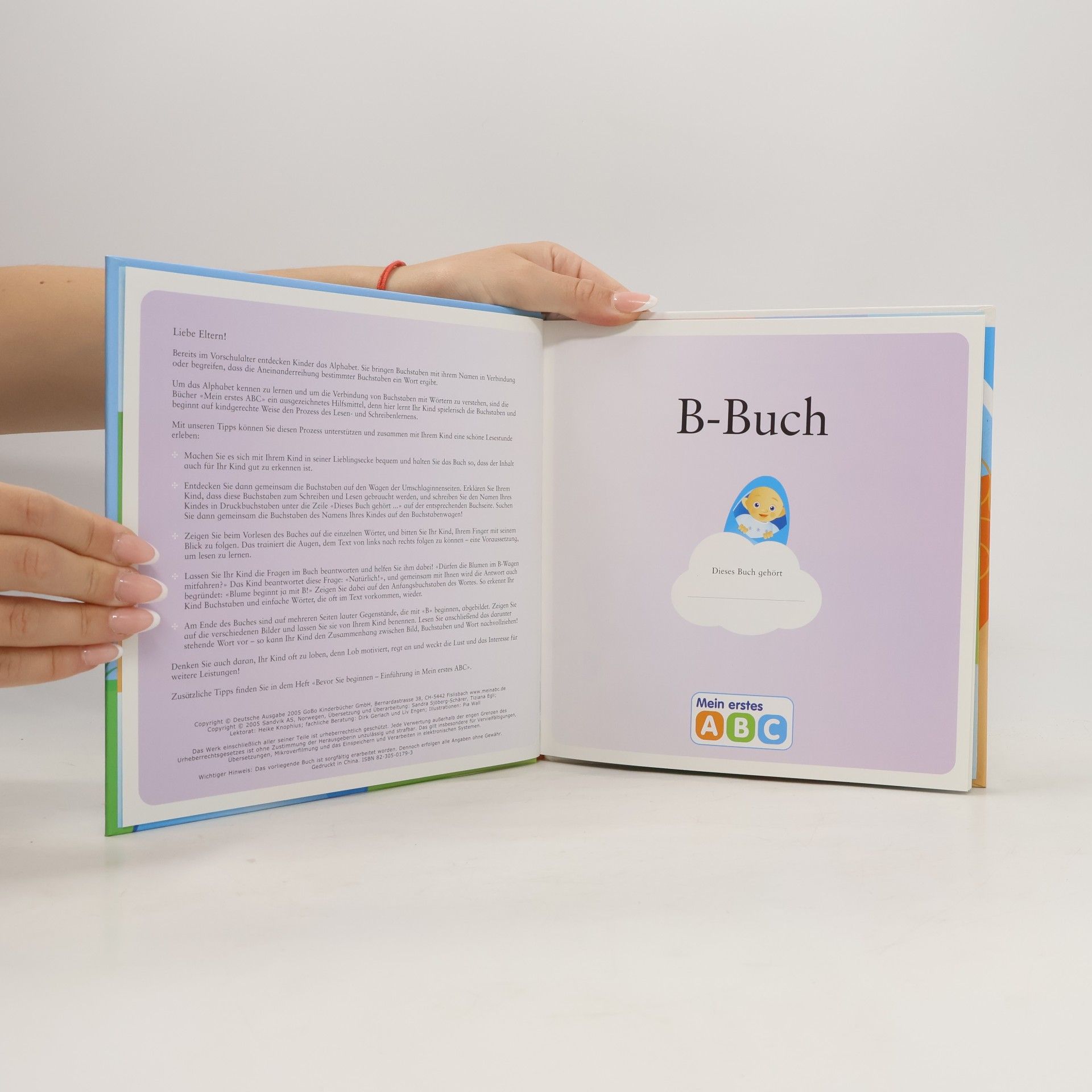 Autorenkollektiv Mein erster ABC: B Buch - Go Bo für die Vorschule