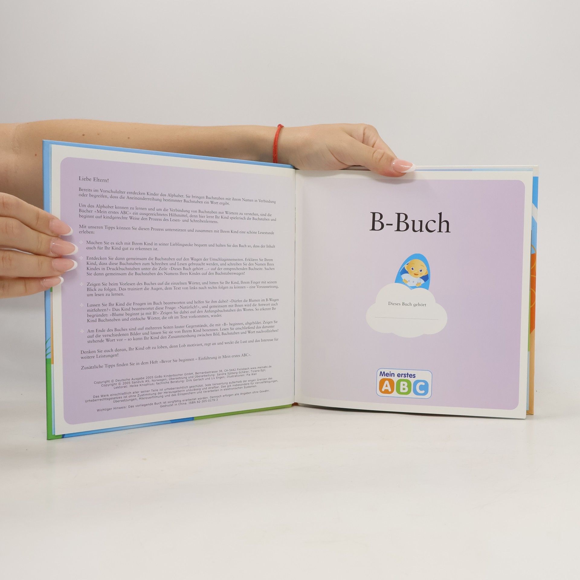 Autorenkollektiv Mein erster ABC: B Buch - Go Bo für die Vorschule