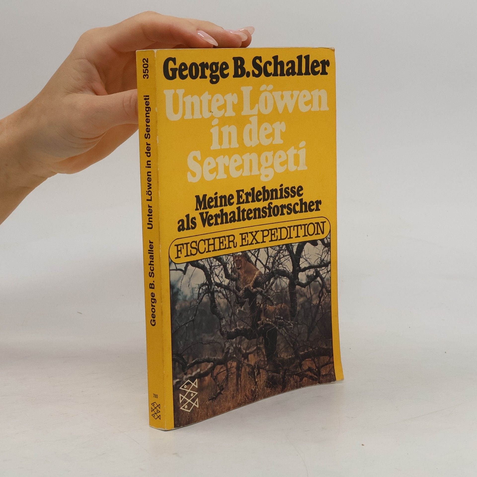 George B. Schaller Unter Löwen in der Serengeti