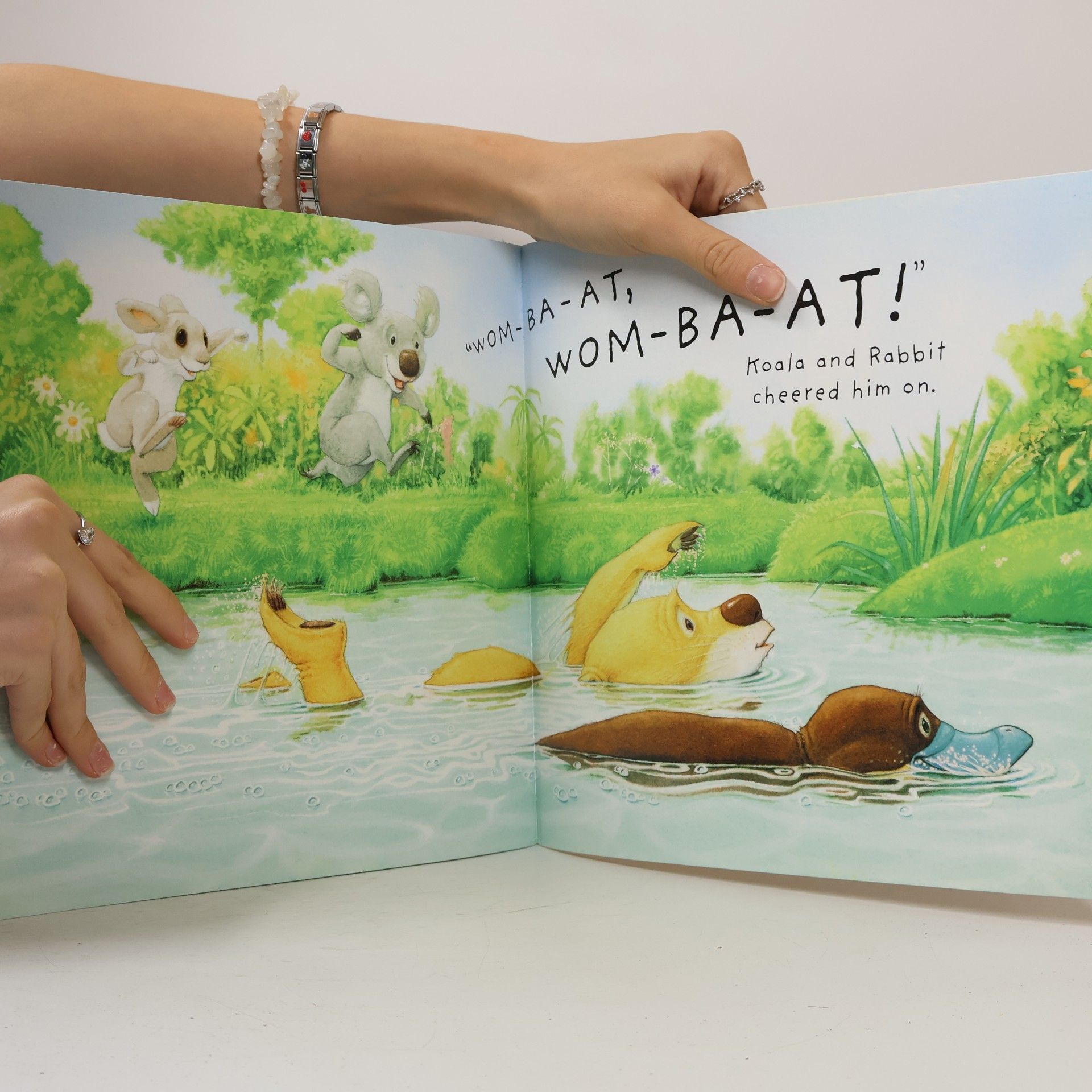 Charles Fuge Swim, Little Wombat, Swim!