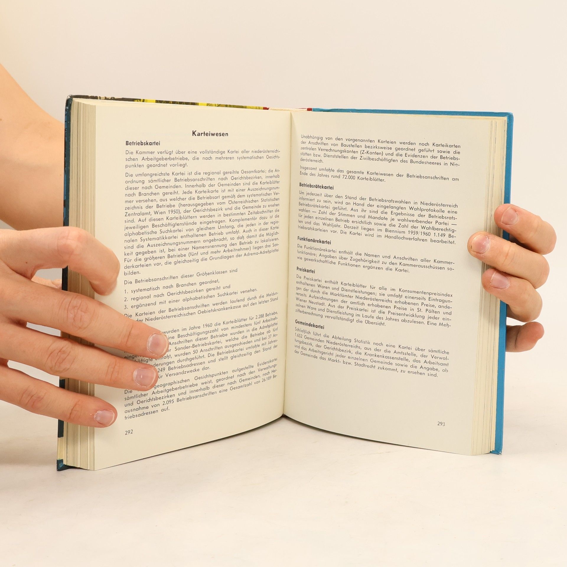 Kammer Für Arbeiter Und Angestellte In Niederösterreich Jahrbuch 1960