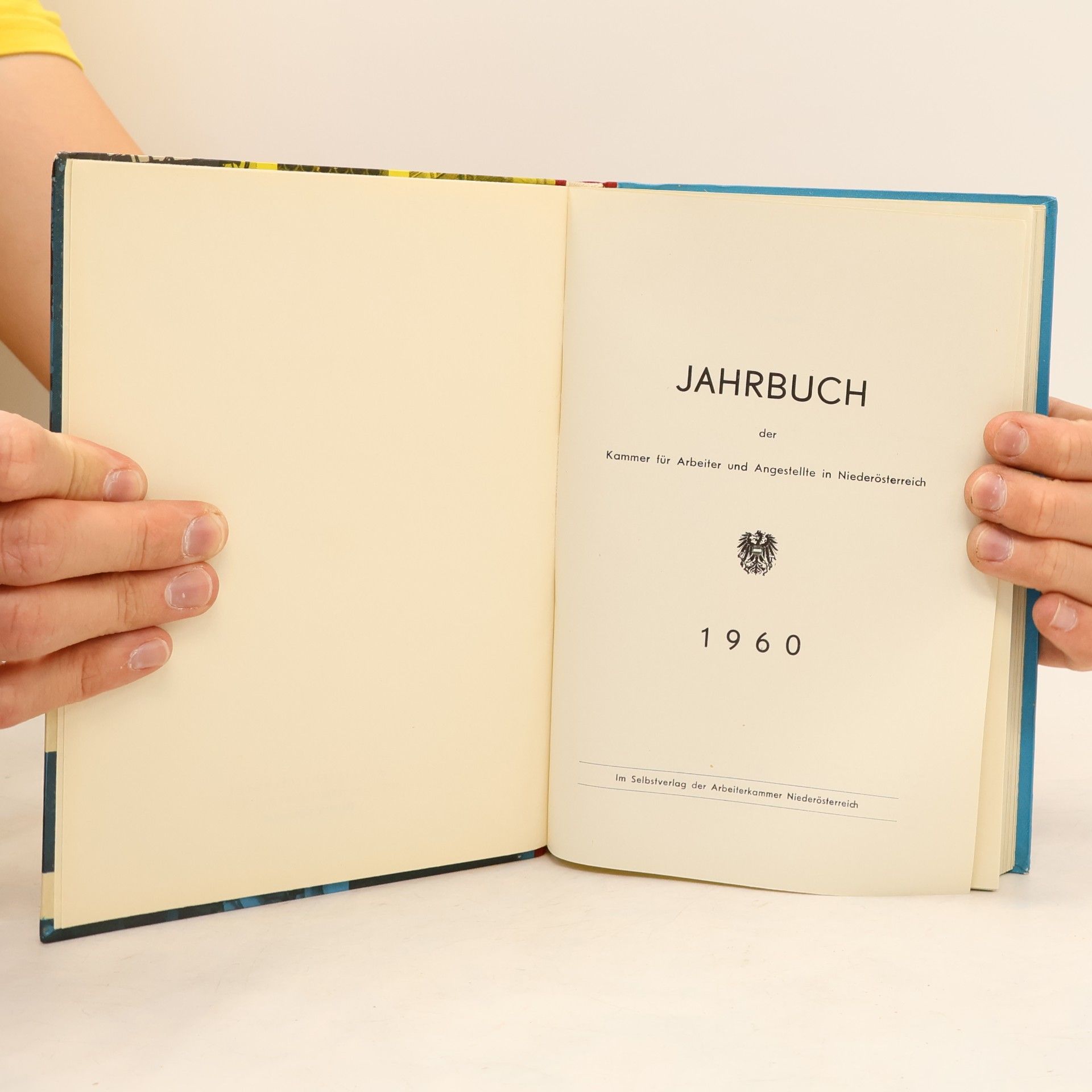 Kammer Für Arbeiter Und Angestellte In Niederösterreich Jahrbuch 1960