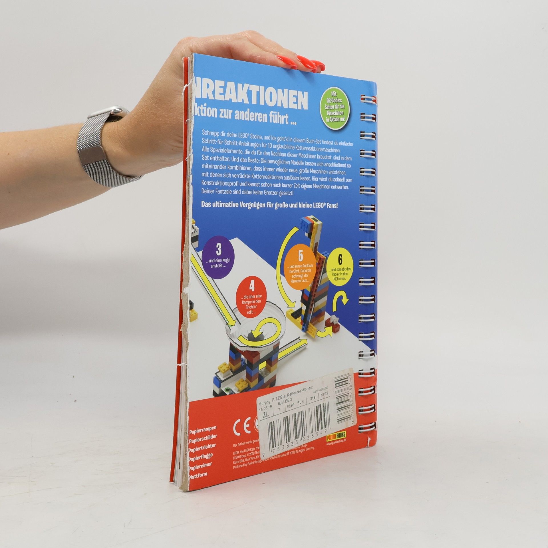 Pat Murphy LEGO Kettenreaktionen