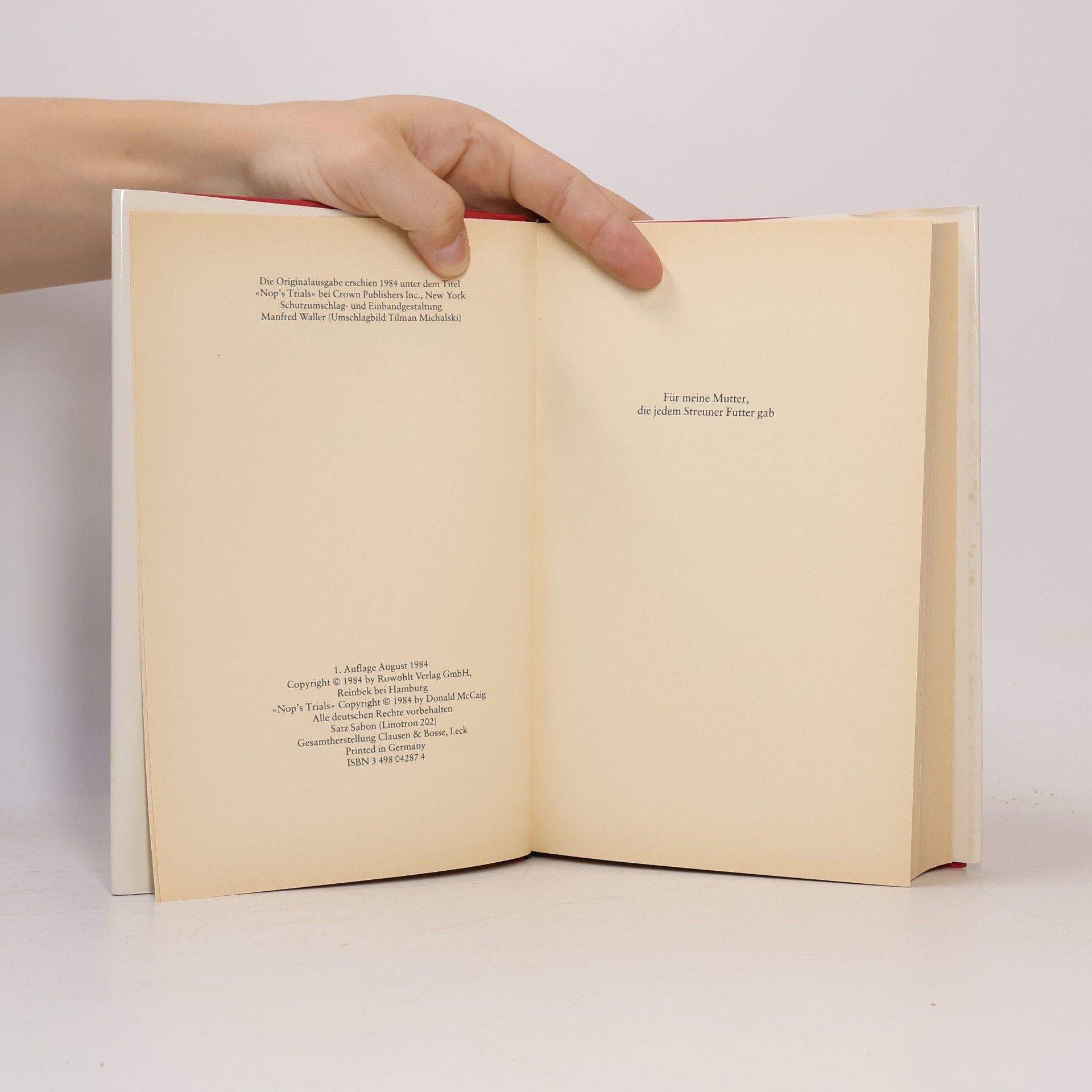 Donald McCaig Nop, der Sieger